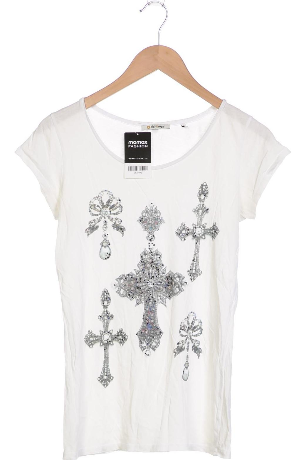 

Rich&Royal Damen T-Shirt, cremeweiß