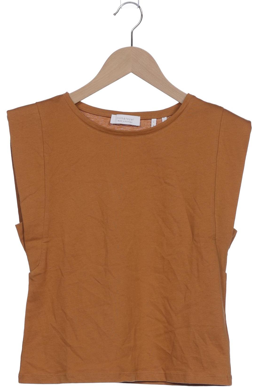 

Rich & Royal Damen T-Shirt, braun, Gr. 34