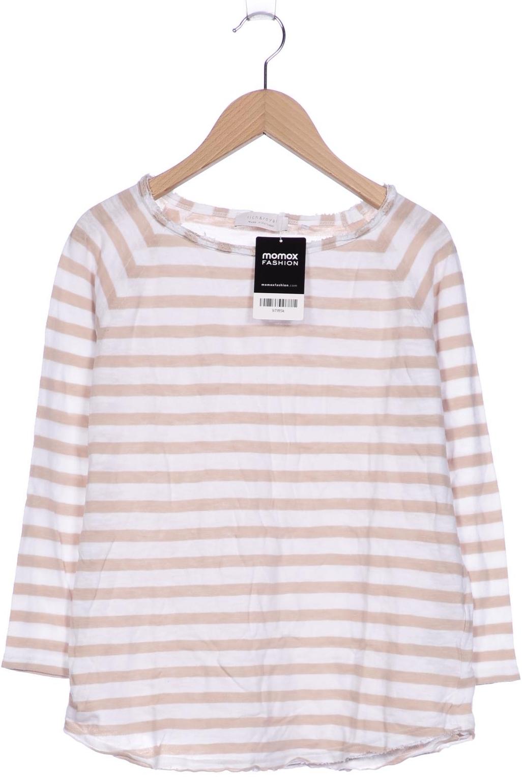 

Rich & Royal Damen Langarmshirt, weiß, Gr. 34