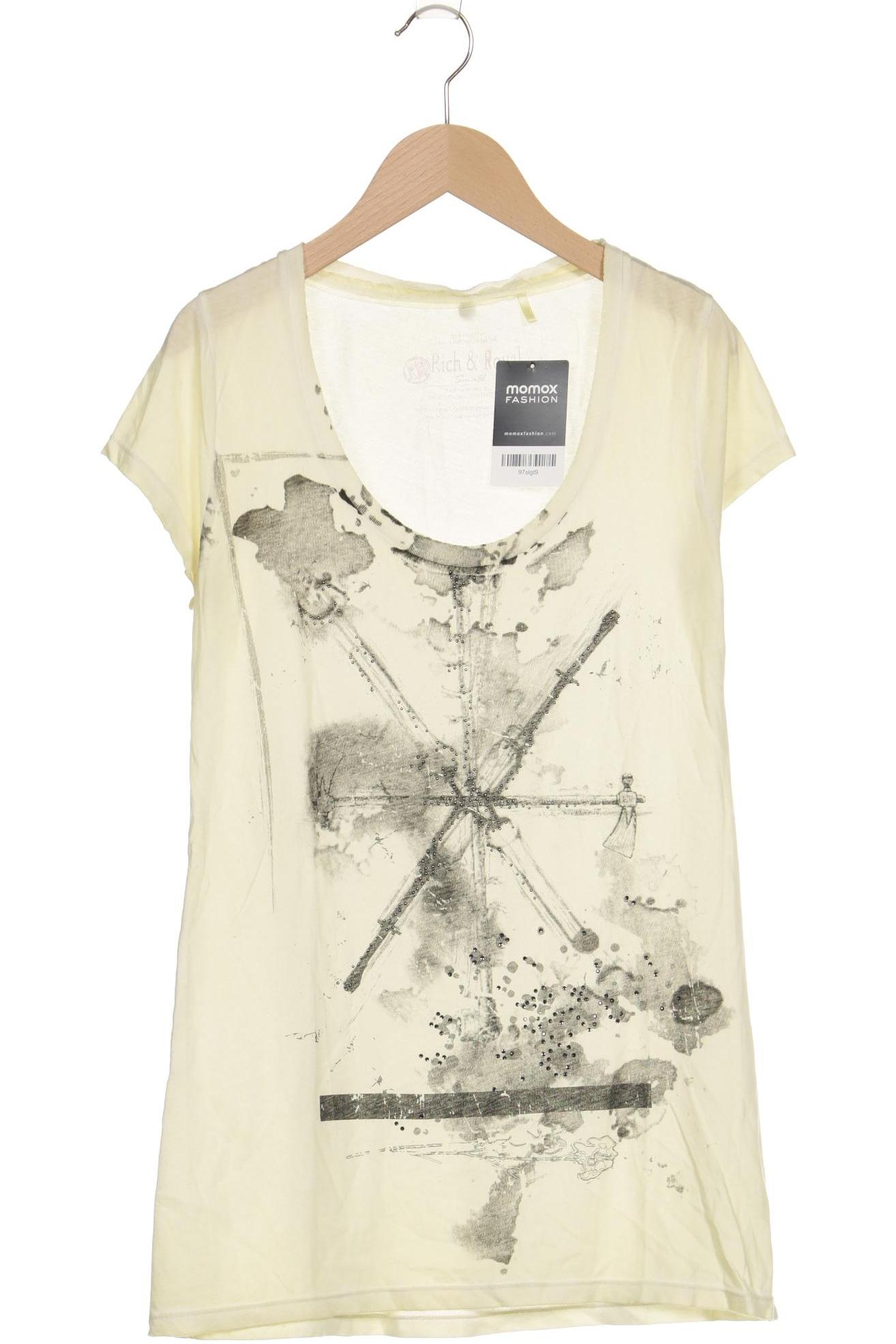 

Rich & Royal Damen T-Shirt, gelb, Gr. 36