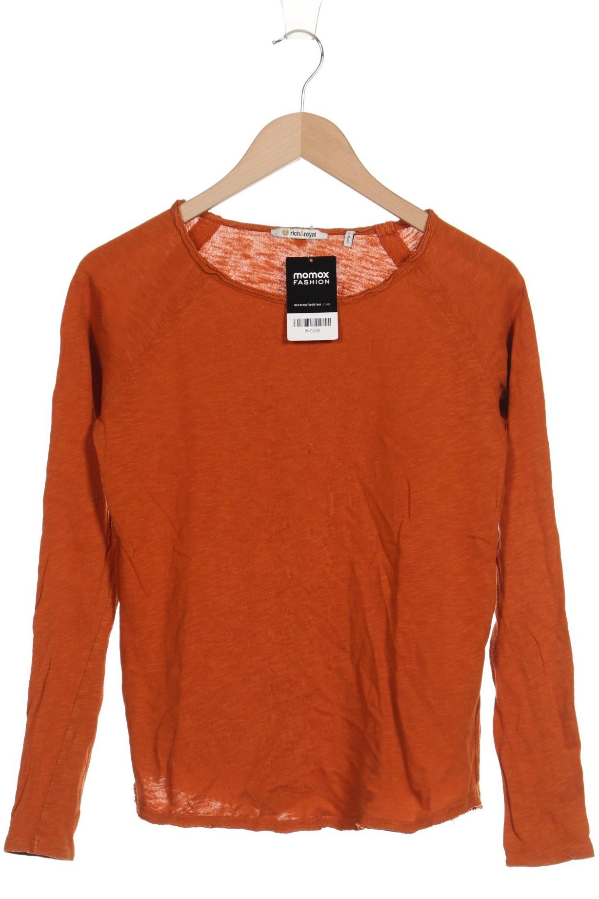 

Rich & Royal Damen Langarmshirt, orange, Gr. 34
