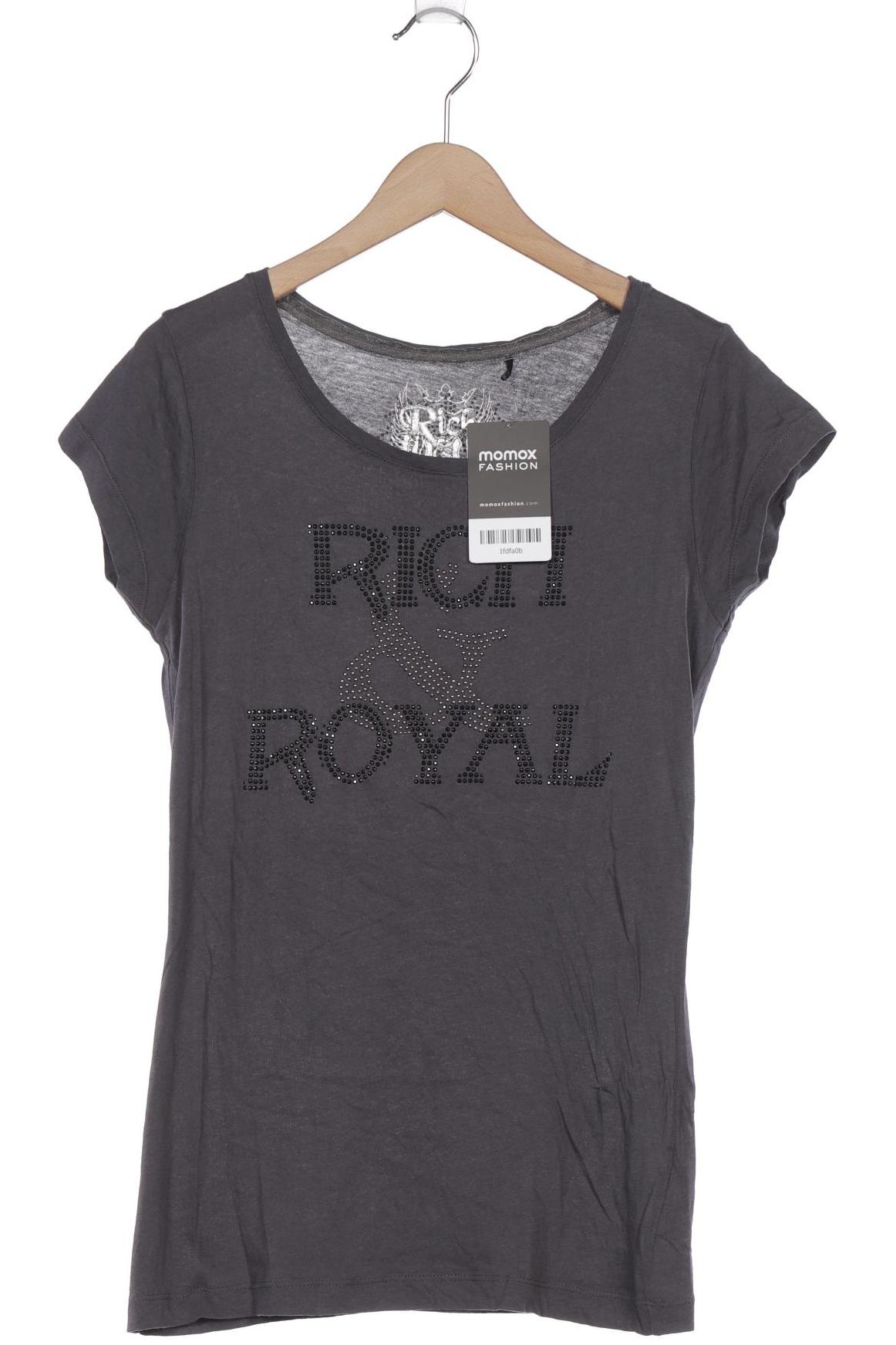 

Rich & Royal Damen T-Shirt, grau, Gr. 36