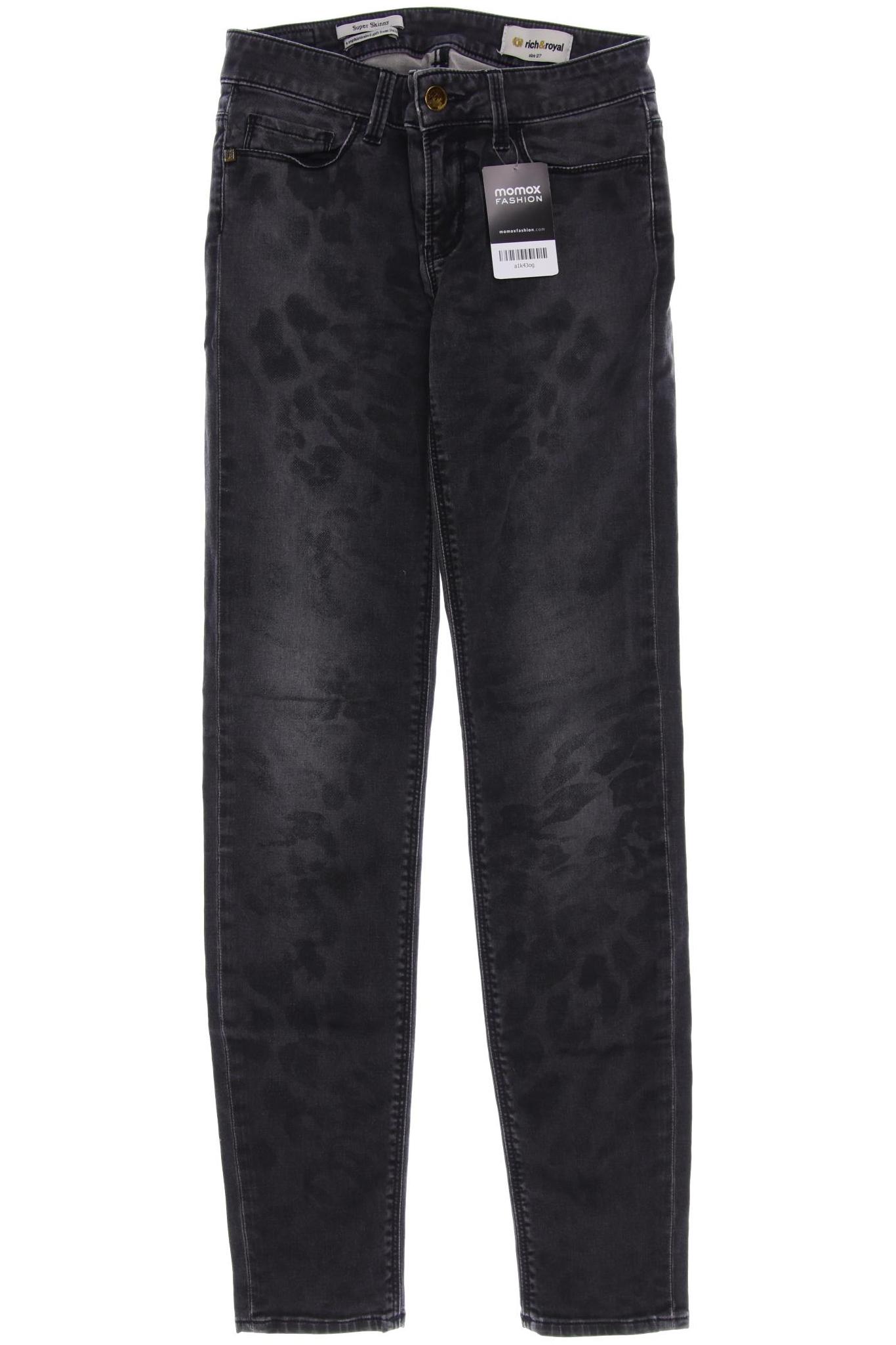 

Rich & Royal Damen Jeans, grau, Gr. 27