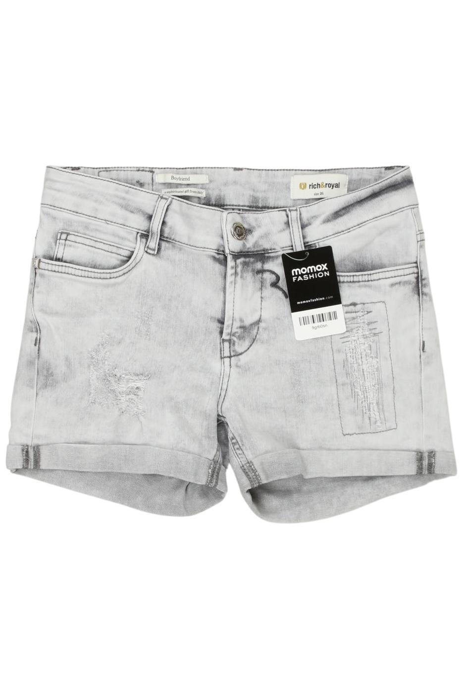 

Rich & Royal Damen Shorts, grau, Gr. 26