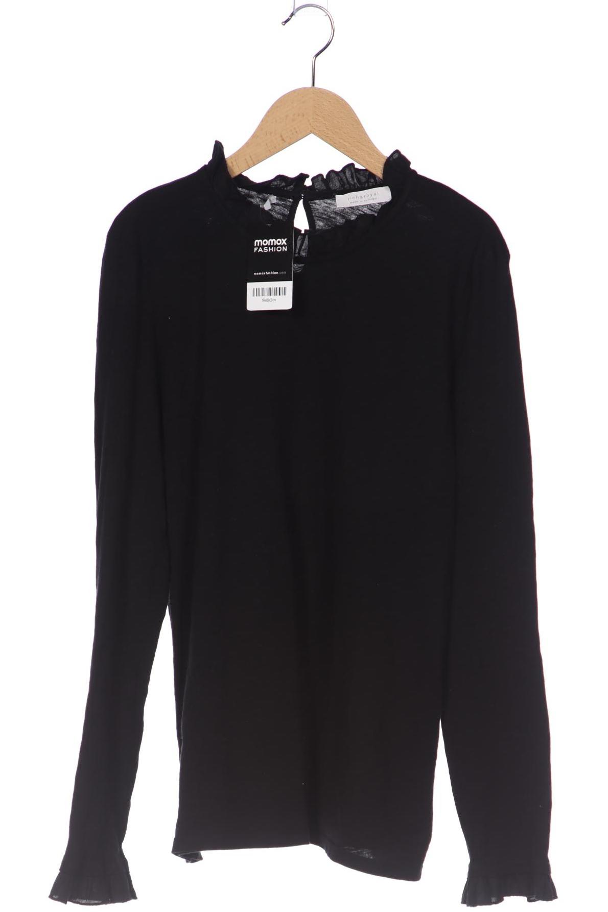 

Rich & Royal Damen Langarmshirt, schwarz, Gr. 42