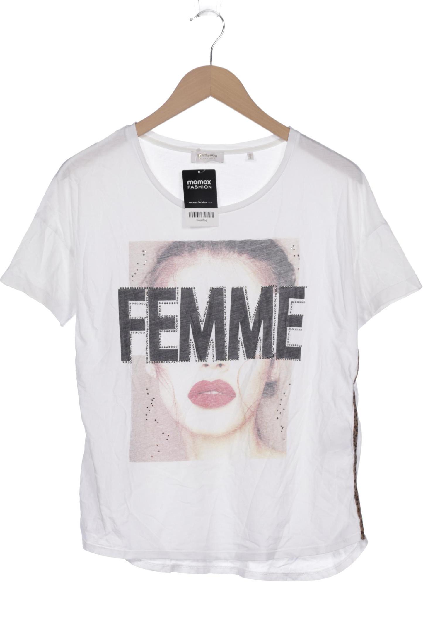 

Rich & Royal Damen T-Shirt, weiß, Gr. 38