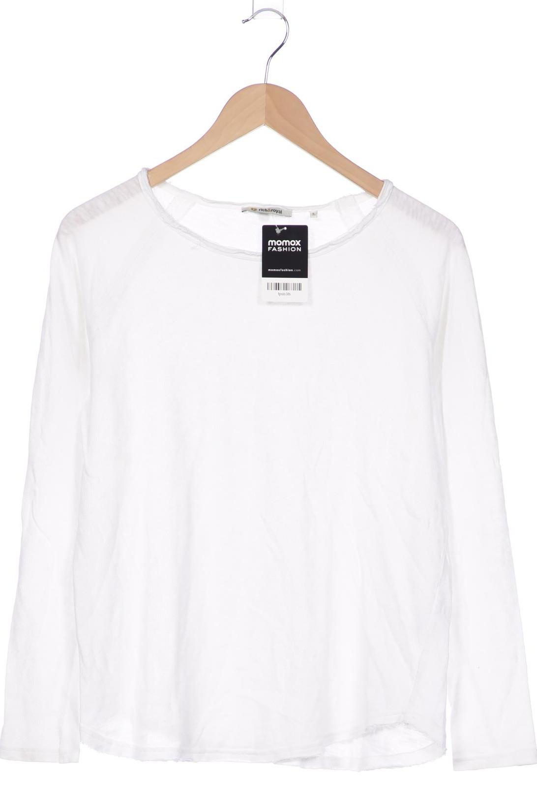 

Rich & Royal Damen Langarmshirt, weiß, Gr. 36