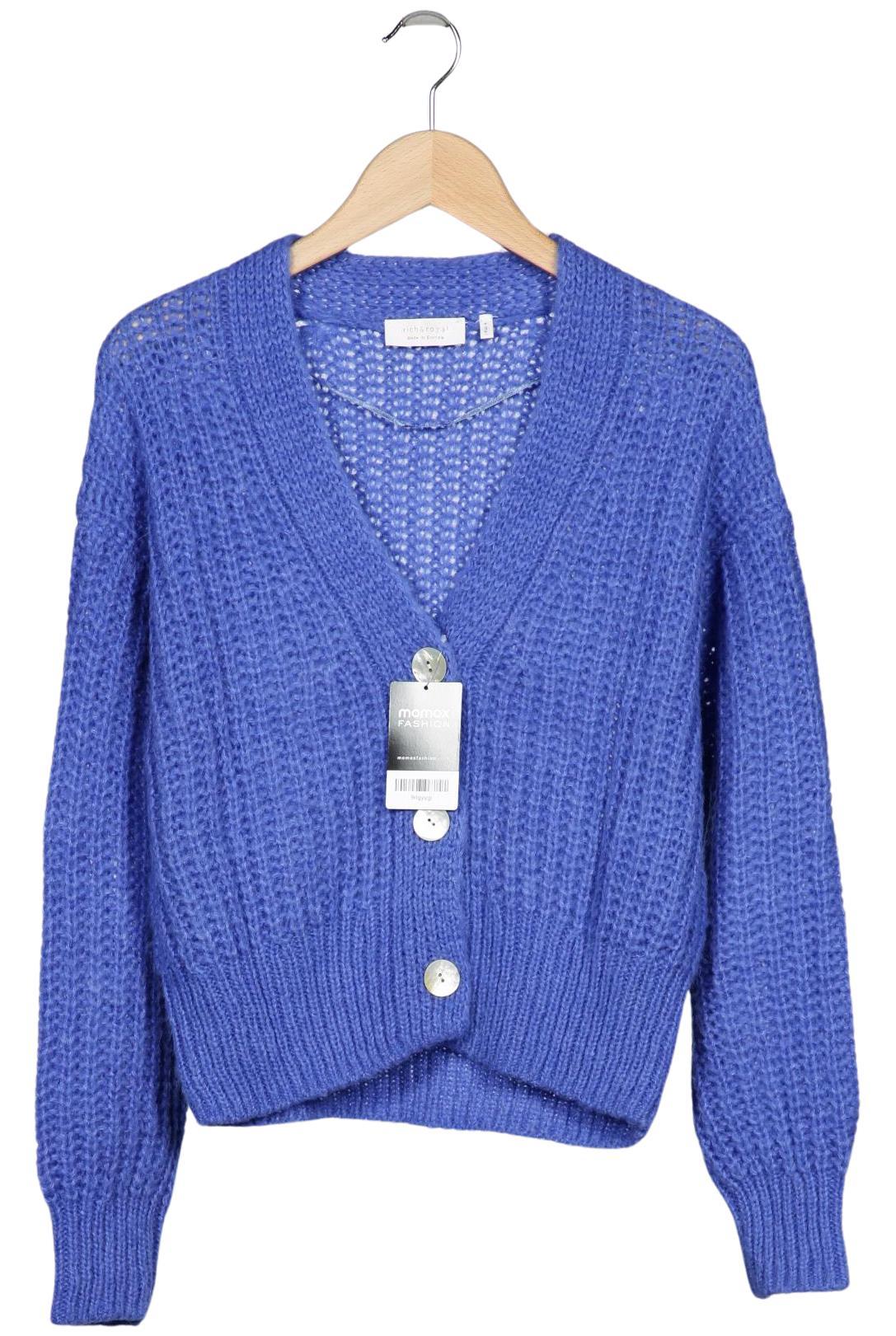 

Rich & Royal Damen Strickjacke, blau, Gr. 34