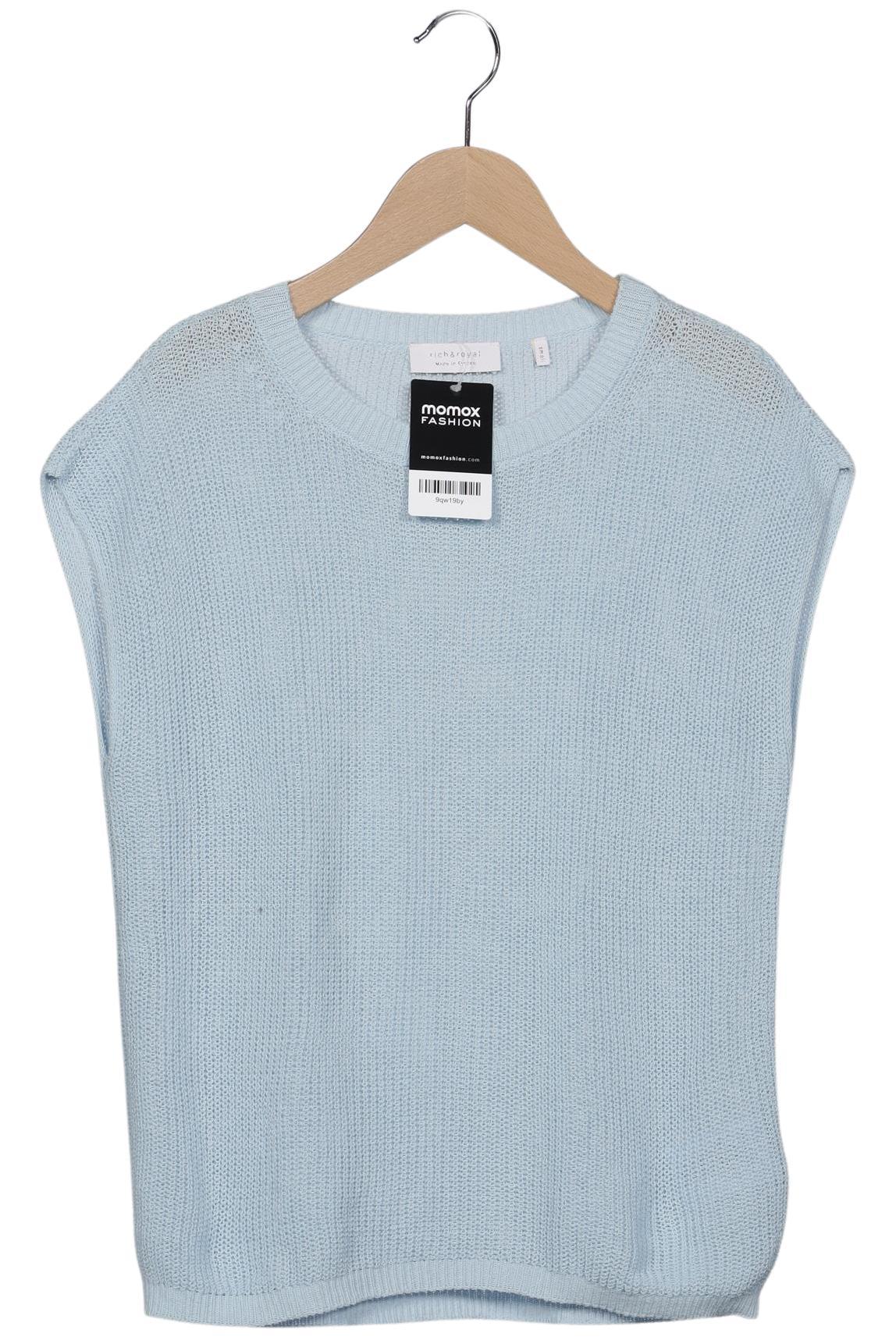 

Rich & Royal Damen Pullover, hellblau, Gr. 36