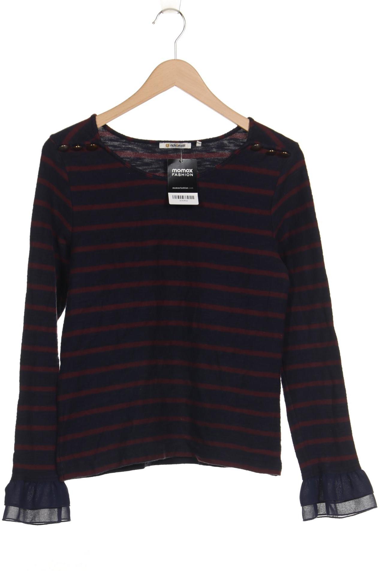

Rich & Royal Damen Langarmshirt, marineblau, Gr. 38