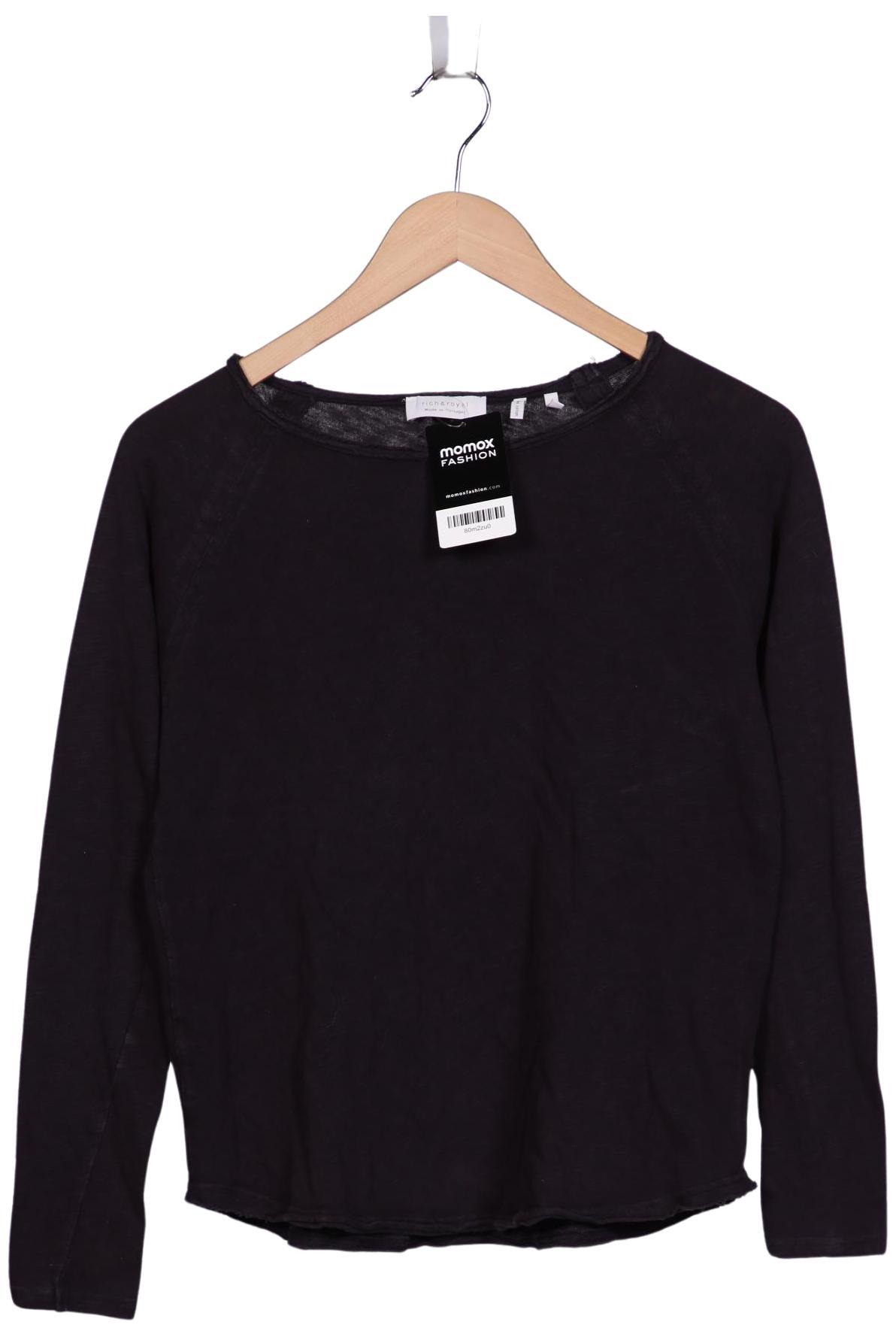 

Rich & Royal Damen Langarmshirt, schwarz, Gr. 36