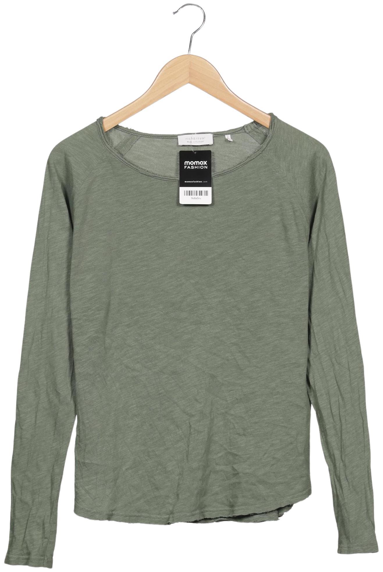 

Rich & Royal Damen Langarmshirt, grün, Gr. 38