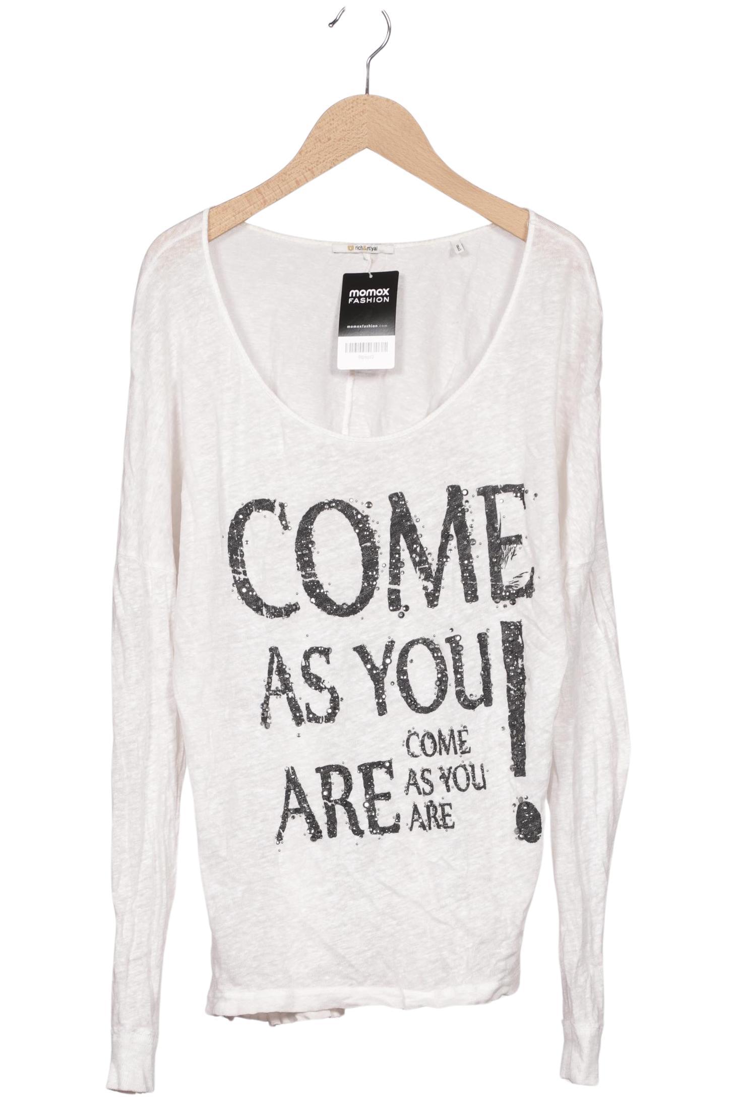 

Rich & Royal Damen Langarmshirt, cremeweiß, Gr. 36