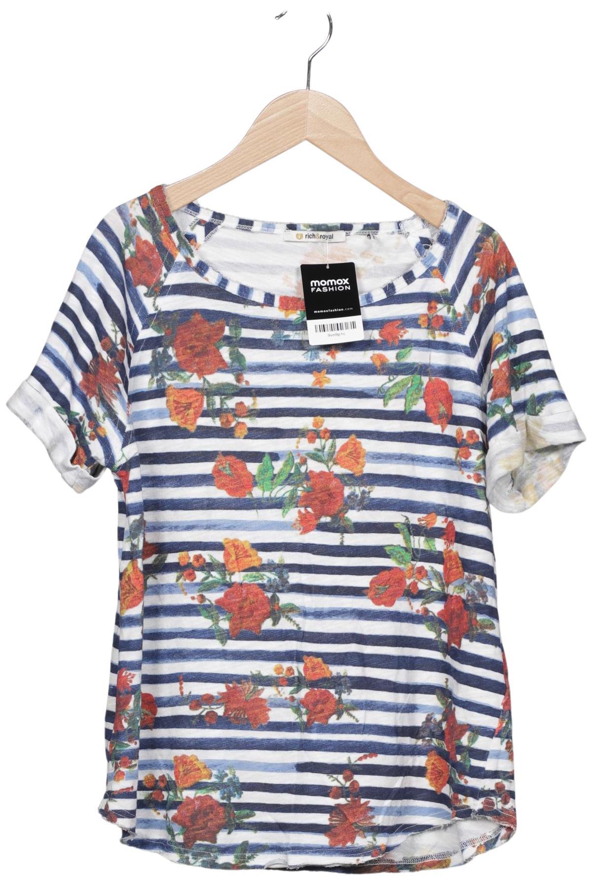 

Rich & Royal Damen T-Shirt, marineblau, Gr. 38