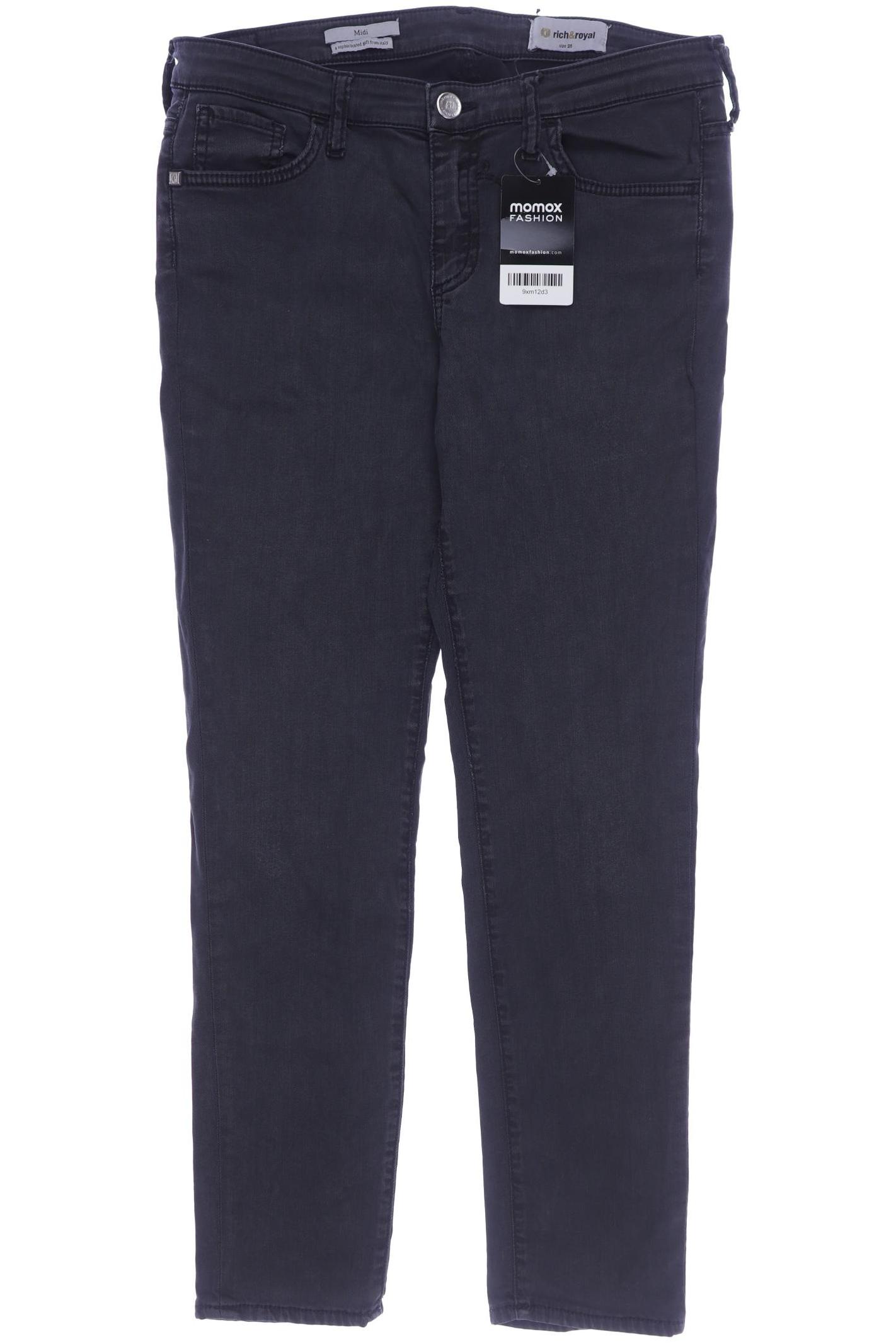 

Rich & Royal Damen Jeans, grau, Gr. 28
