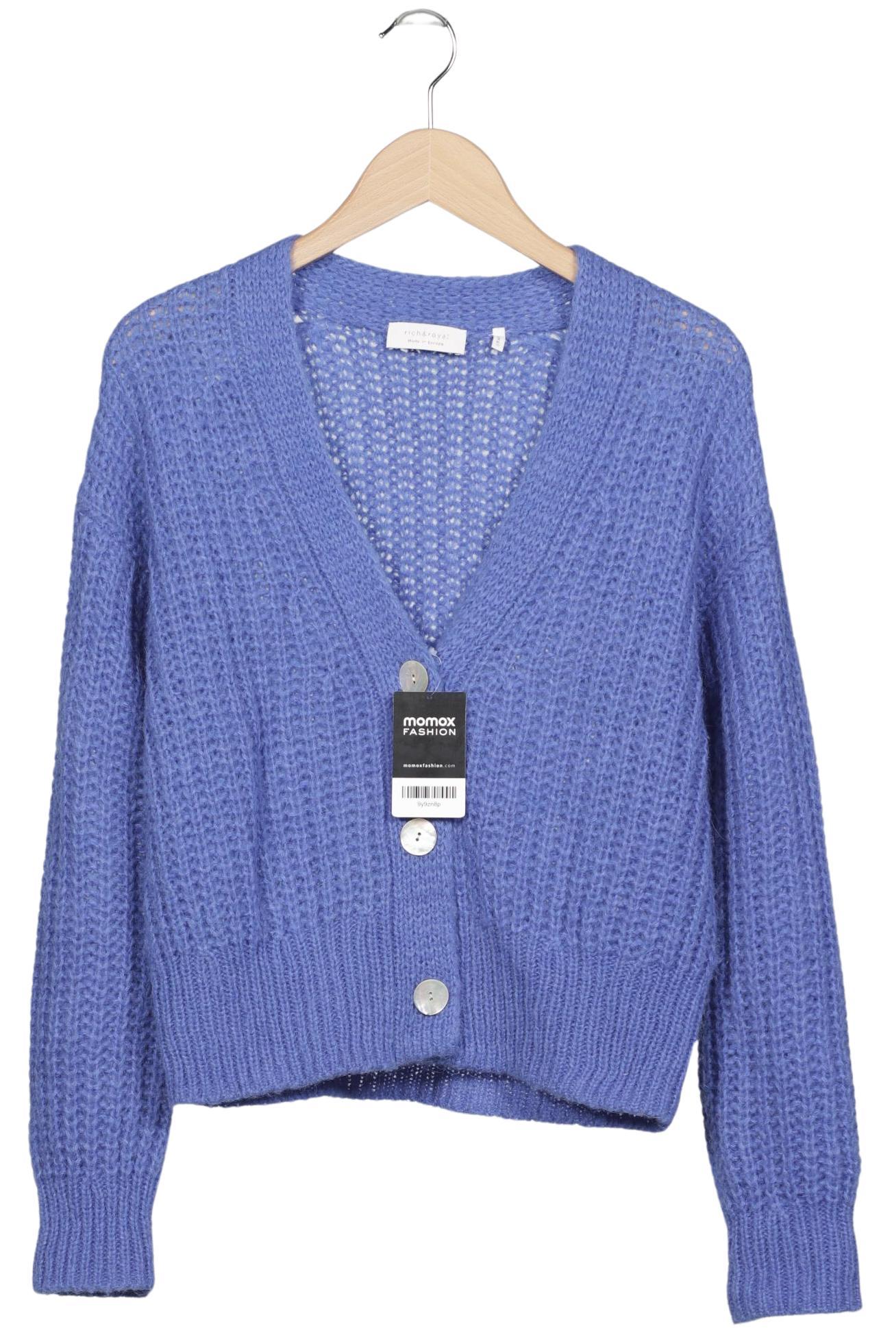 

Rich & Royal Damen Strickjacke, blau, Gr. 36
