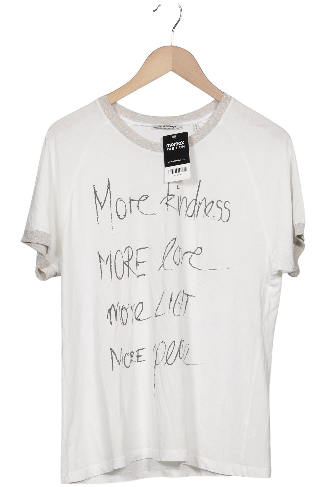 

Rich & Royal Damen T-Shirt, weiß, Gr. 38