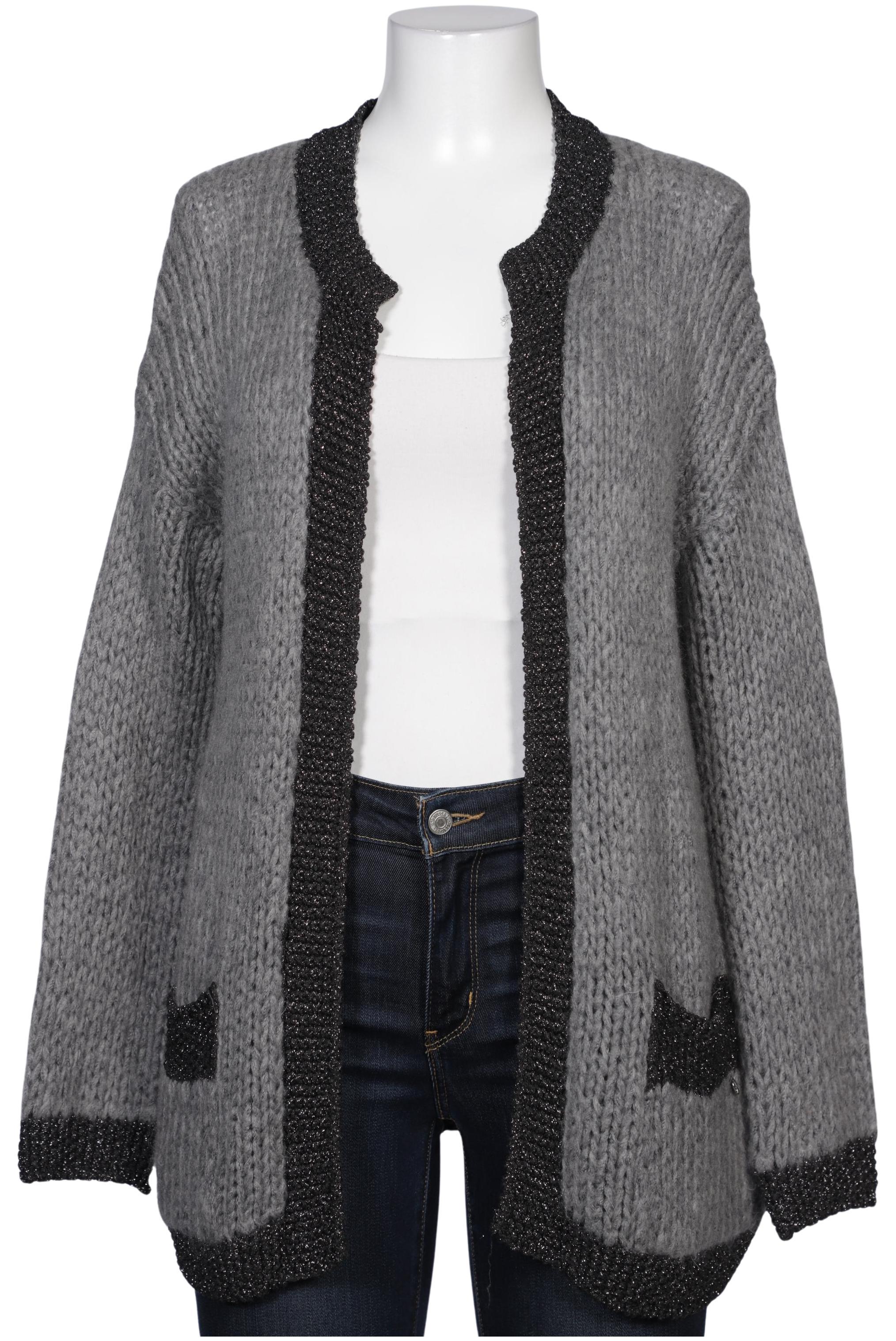 

Rich & Royal Damen Strickjacke, grau, Gr. 38