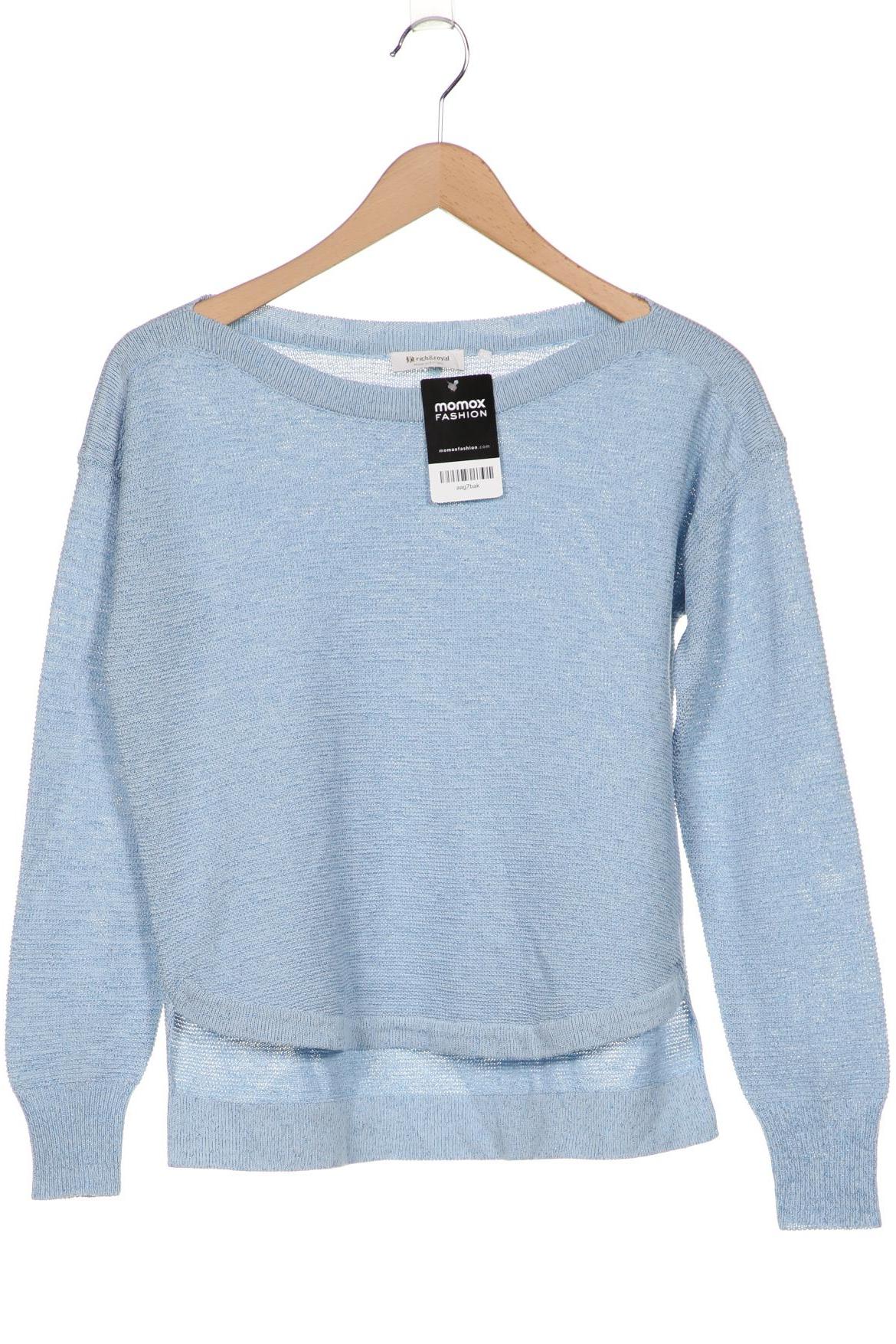 

Rich & Royal Damen Pullover, blau, Gr. 38