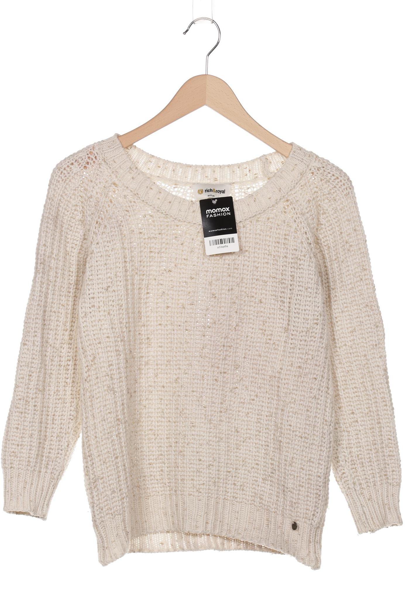 

Rich & Royal Damen Pullover, cremeweiß, Gr. 38