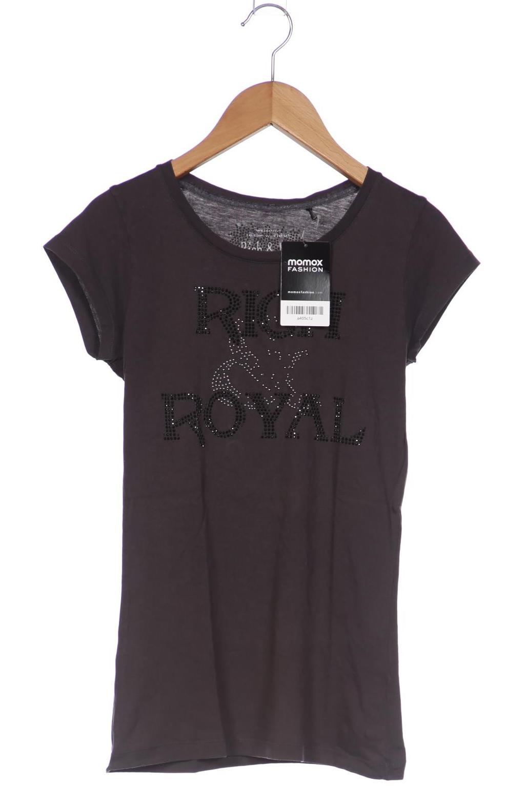 

Rich & Royal Damen T-Shirt, grau, Gr. 36