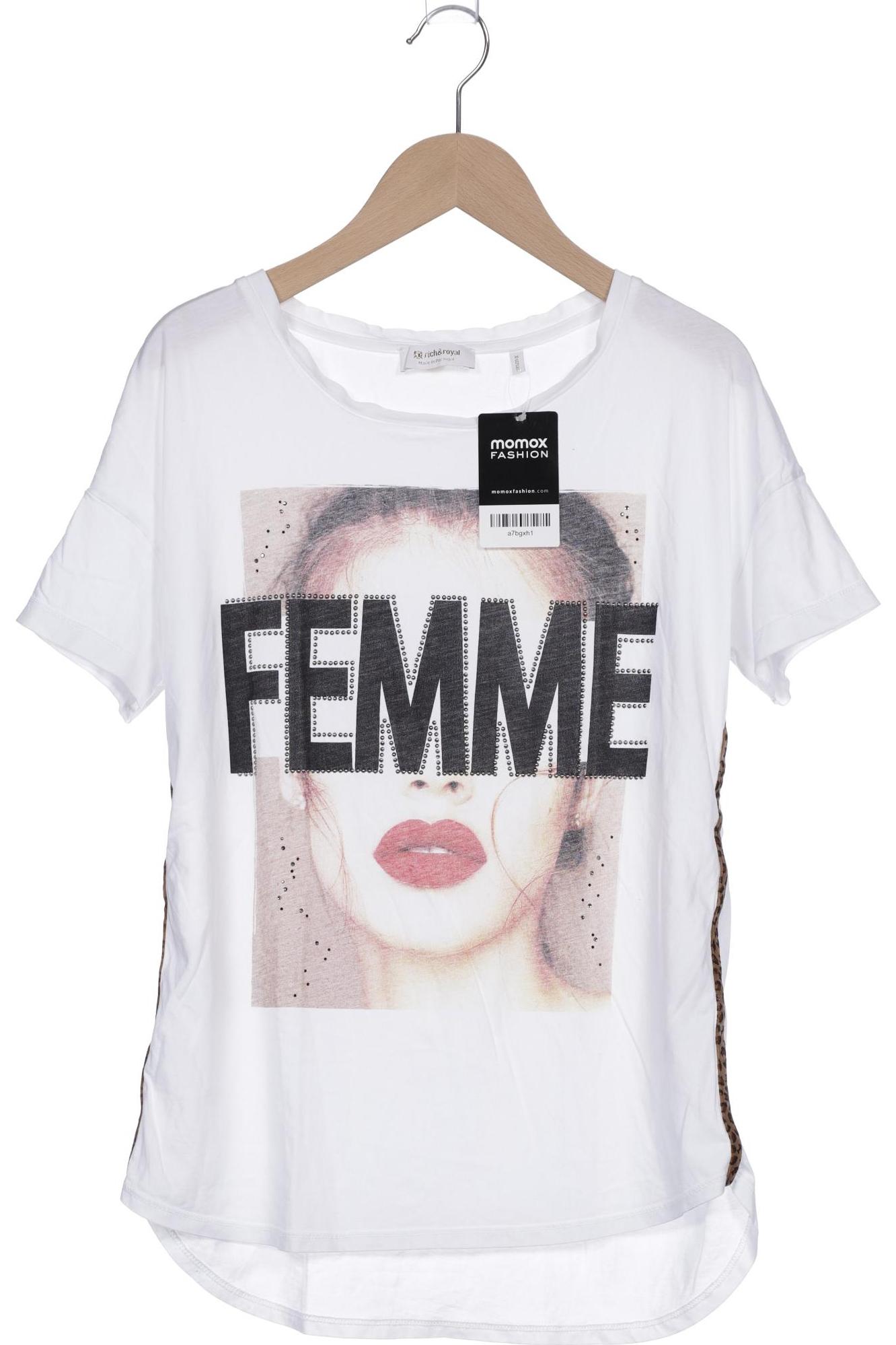 

Rich & Royal Damen T-Shirt, weiß, Gr. 34