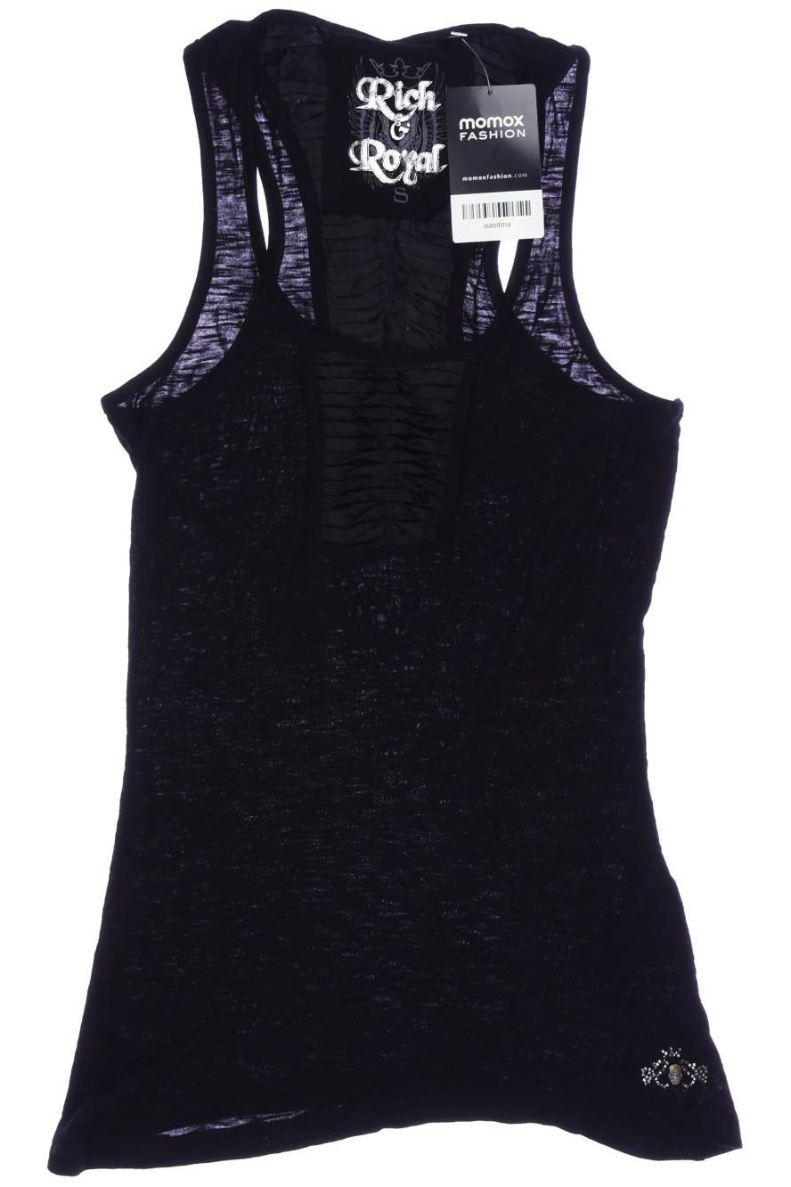 

Rich & Royal Damen Top, schwarz, Gr. 36