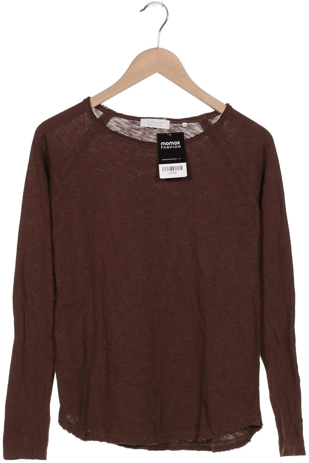 

Rich & Royal Damen Langarmshirt, braun, Gr. 36