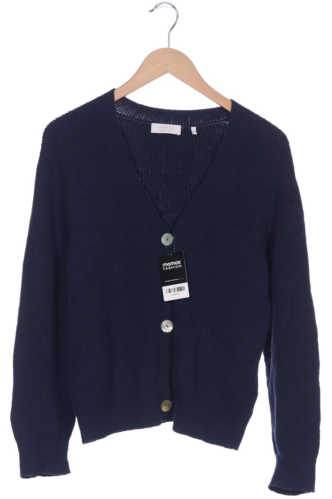 

Rich & Royal Damen Strickjacke, marineblau, Gr. 36