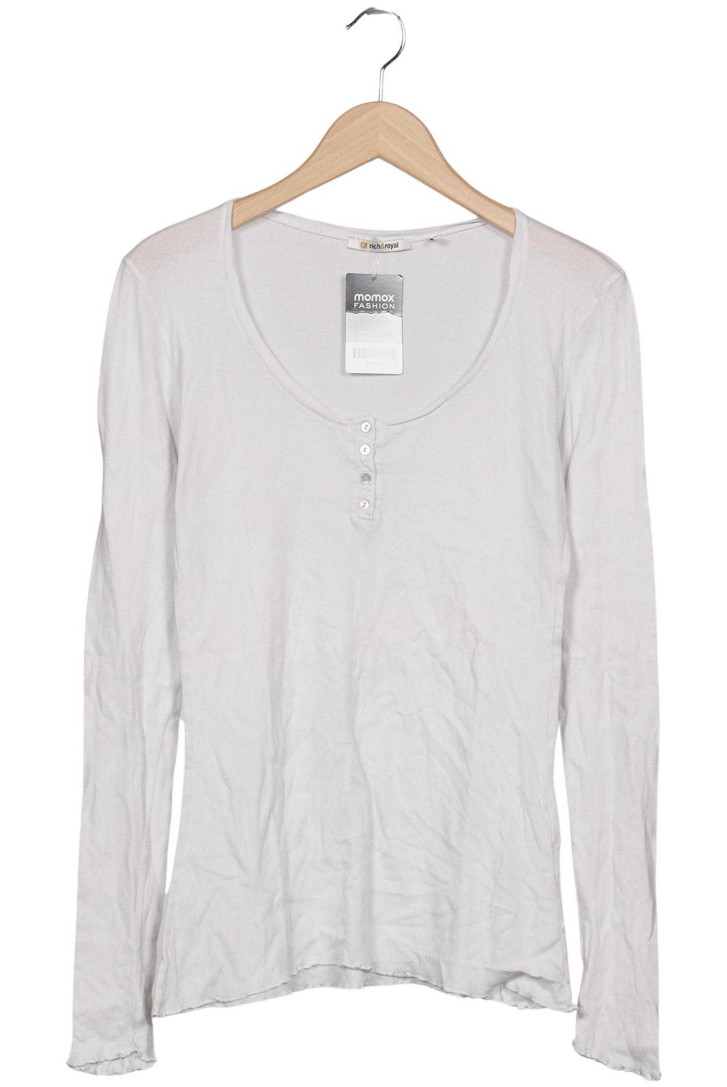 

Rich & Royal Damen Langarmshirt, cremeweiß, Gr. 42