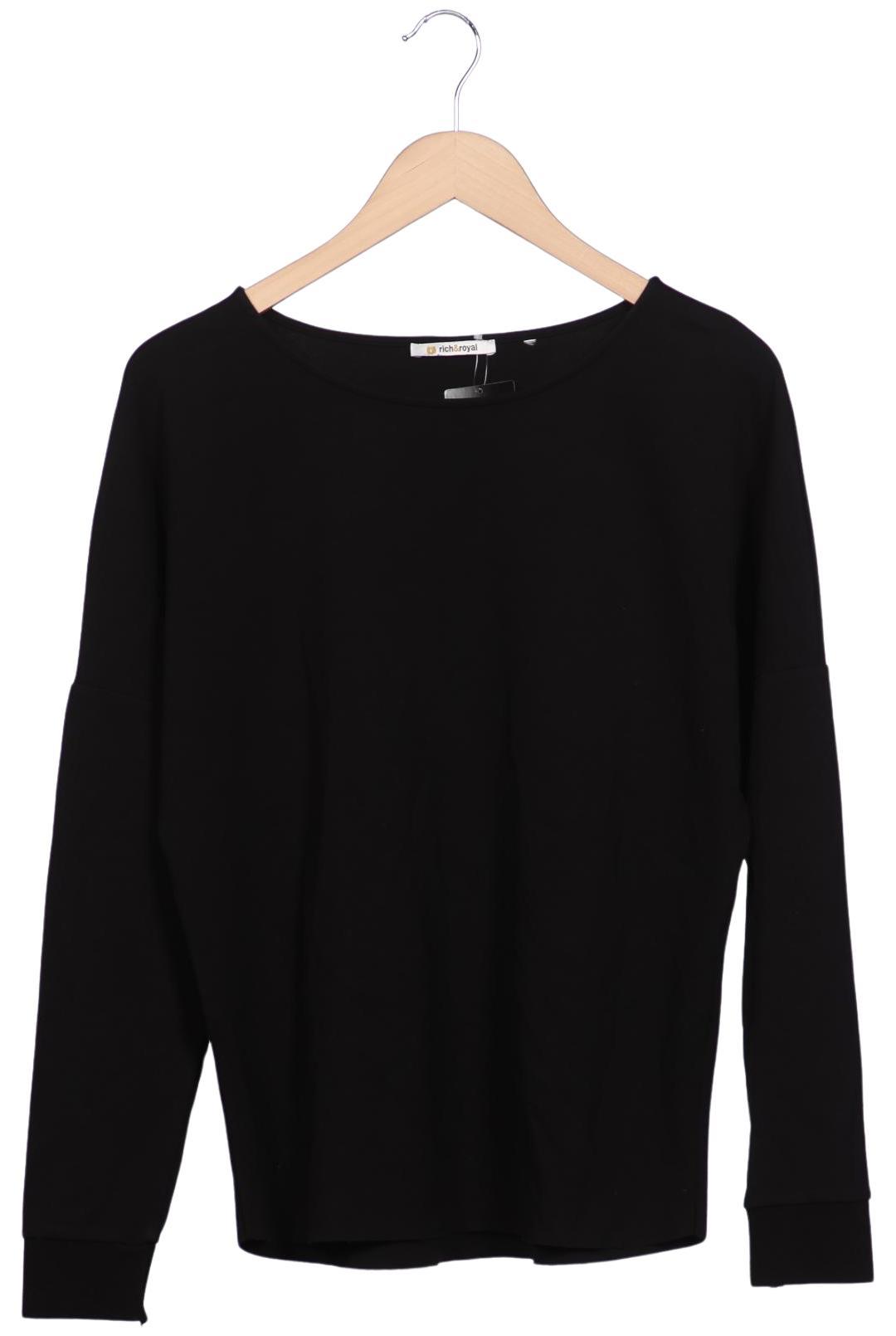 

Rich & Royal Damen Langarmshirt, schwarz, Gr. 42