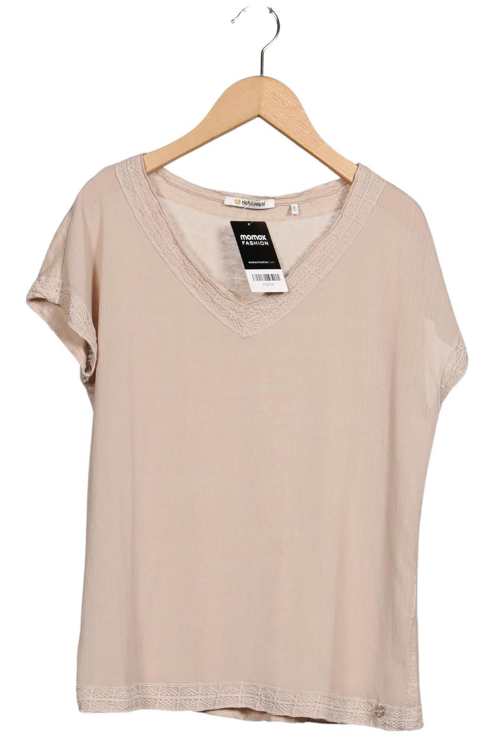 

Rich & Royal Damen T-Shirt, beige, Gr. 36