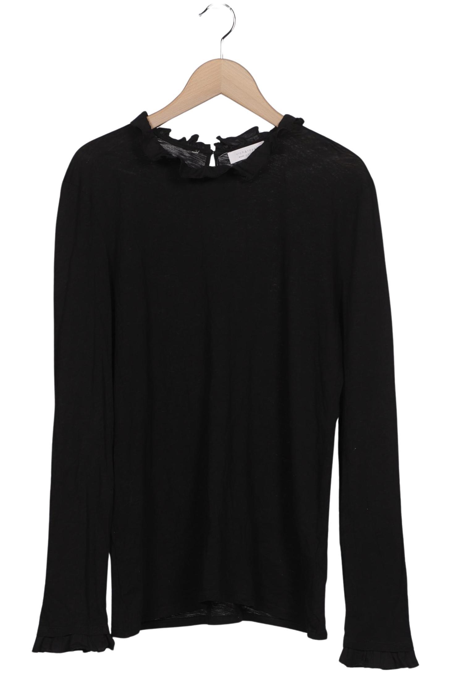 

Rich & Royal Damen Langarmshirt, schwarz, Gr. 42