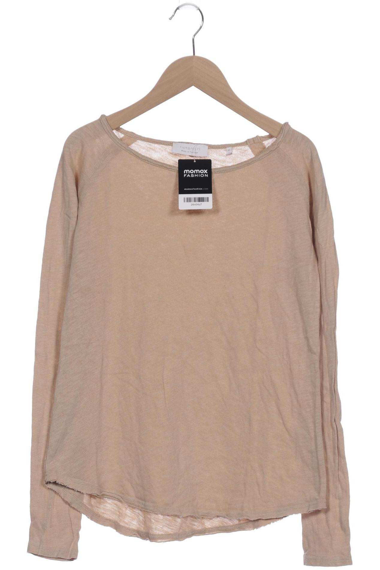 

Rich & Royal Damen Langarmshirt, beige, Gr. 34