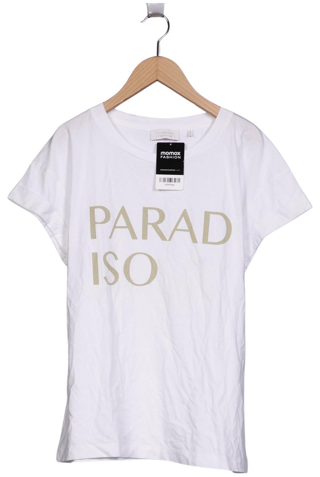 

Rich & Royal Damen T-Shirt, weiß, Gr. 38