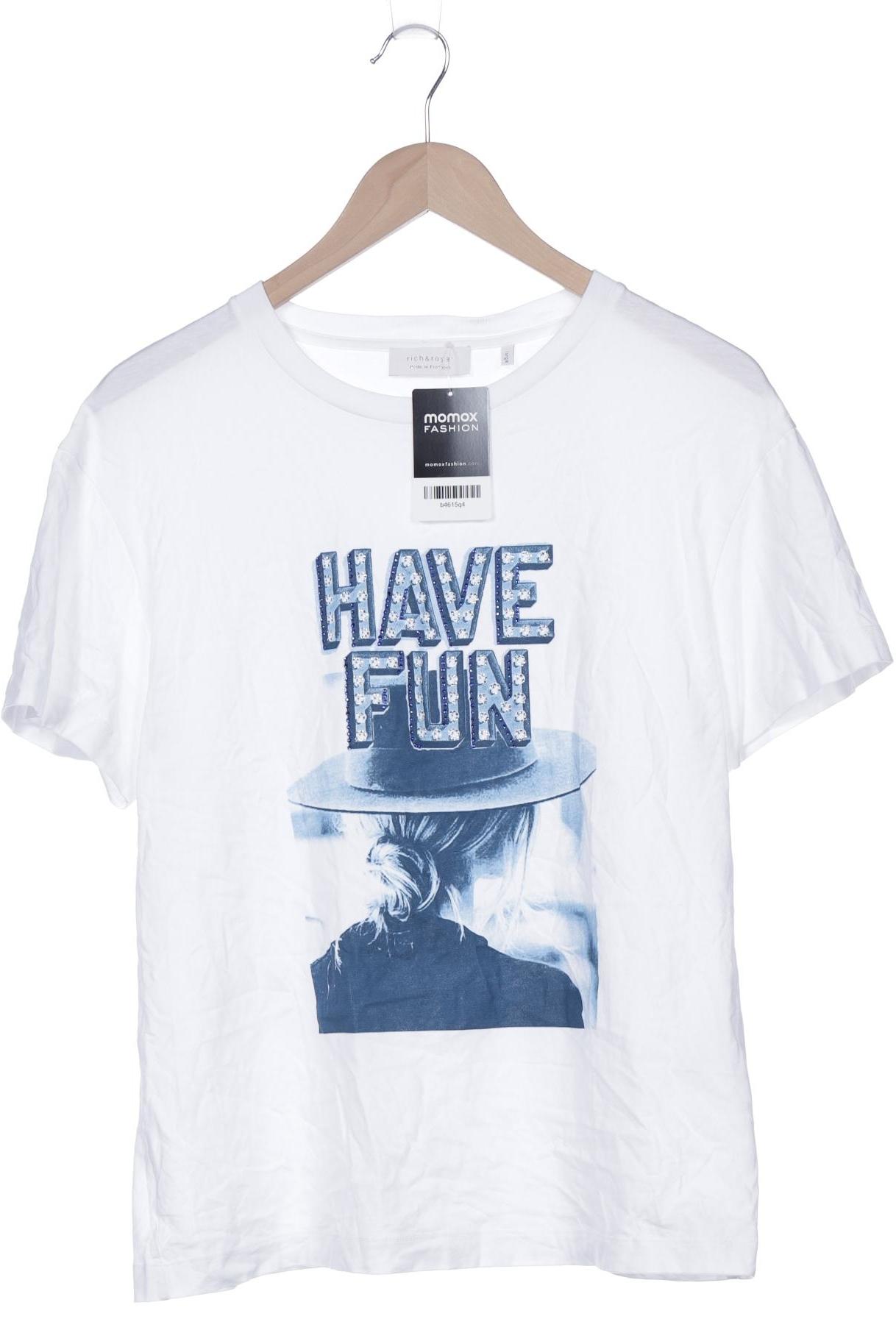 

Rich & Royal Damen T-Shirt, weiß, Gr. 42