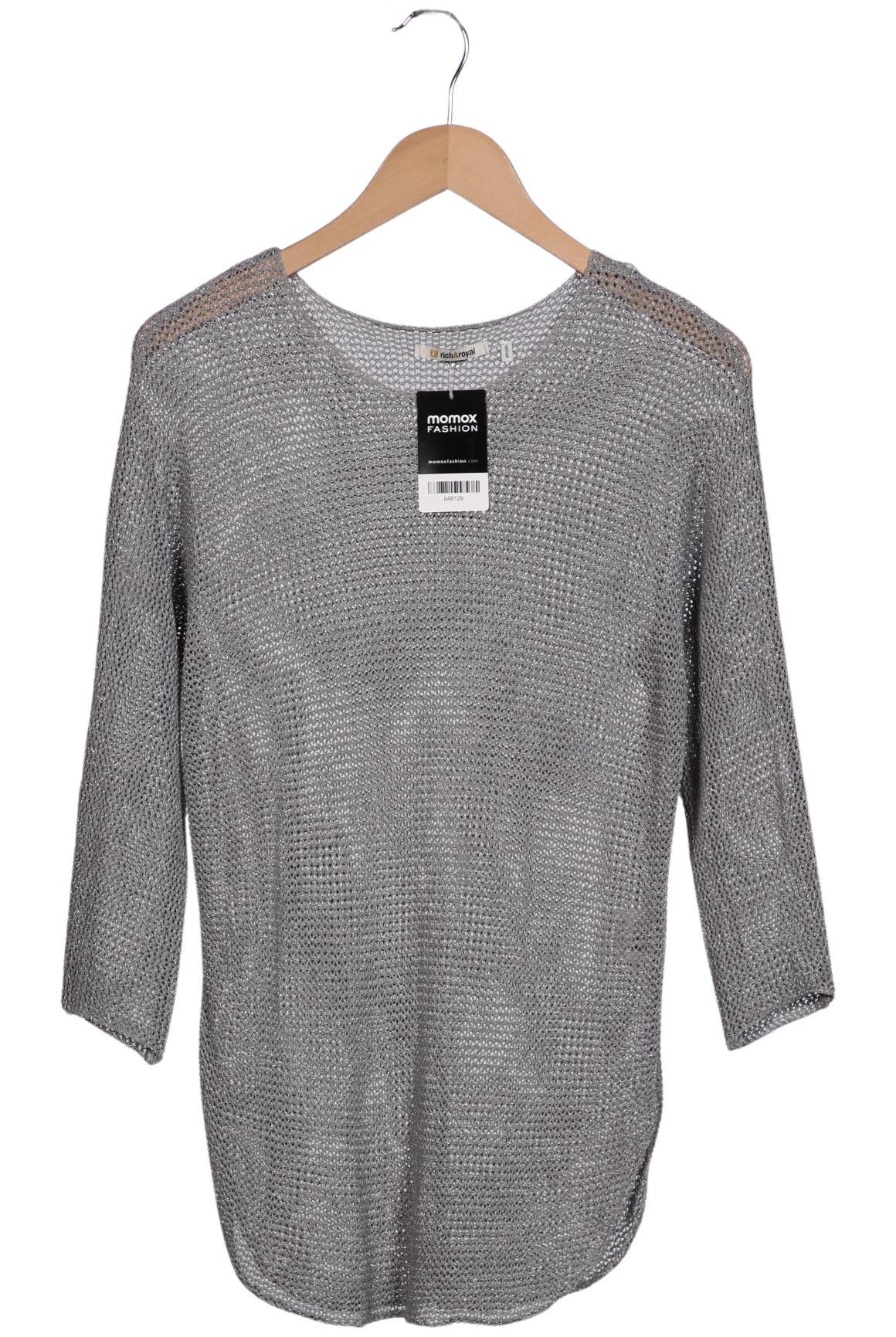 

Rich & Royal Damen Pullover, grau, Gr. 38