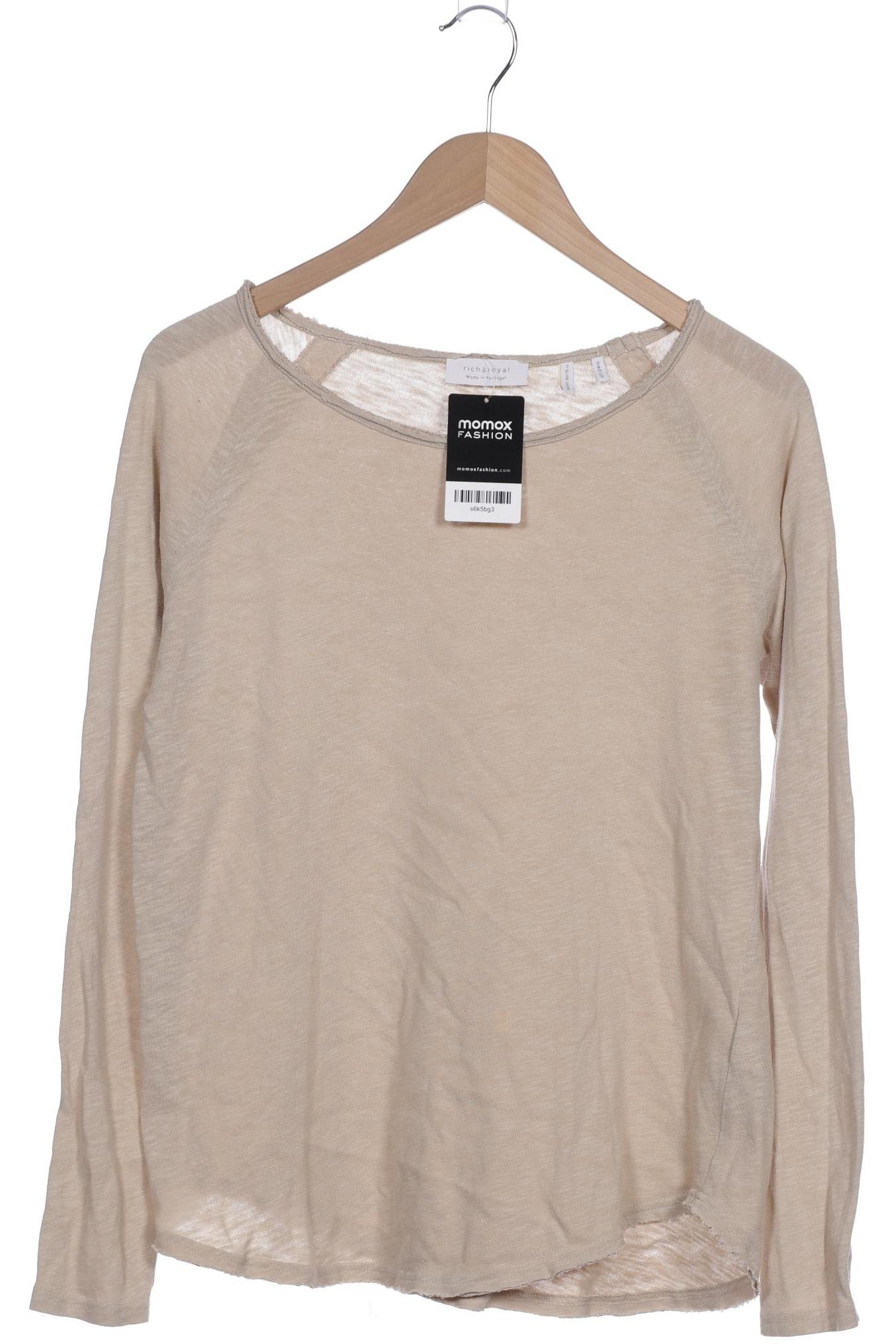 

Rich & Royal Damen Langarmshirt, beige, Gr. 38