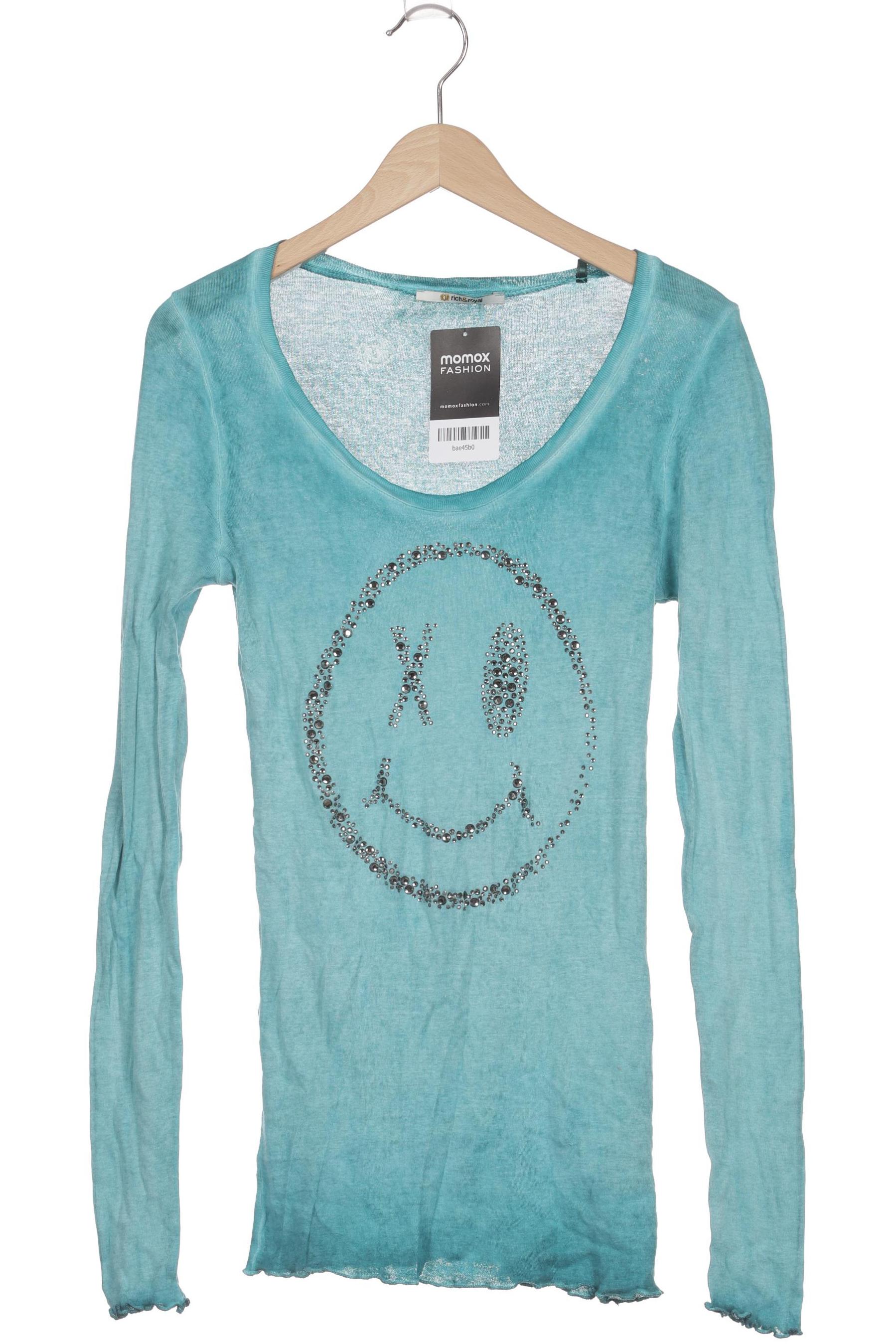 

Rich & Royal Damen Langarmshirt, türkis, Gr.