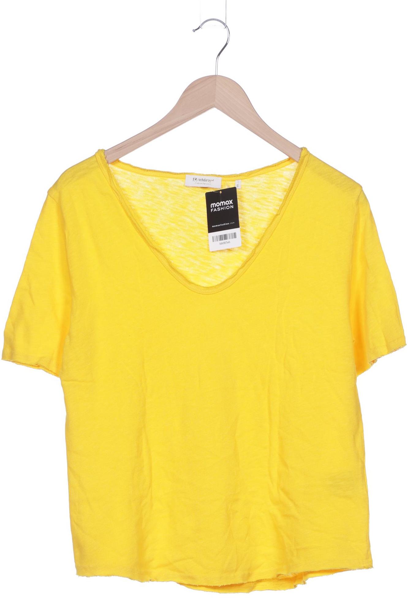 

Rich & Royal Damen T-Shirt, gelb, Gr. 38