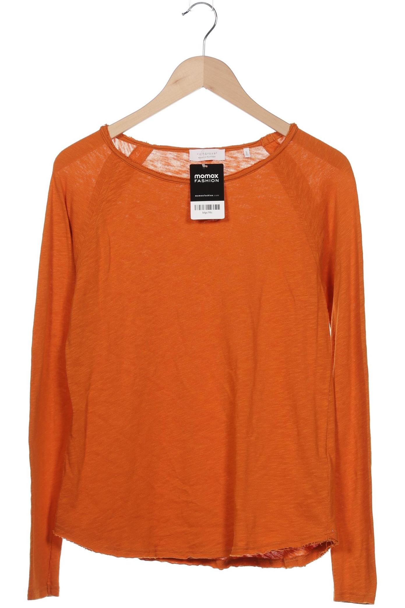 

Rich & Royal Damen Langarmshirt, orange, Gr. 36