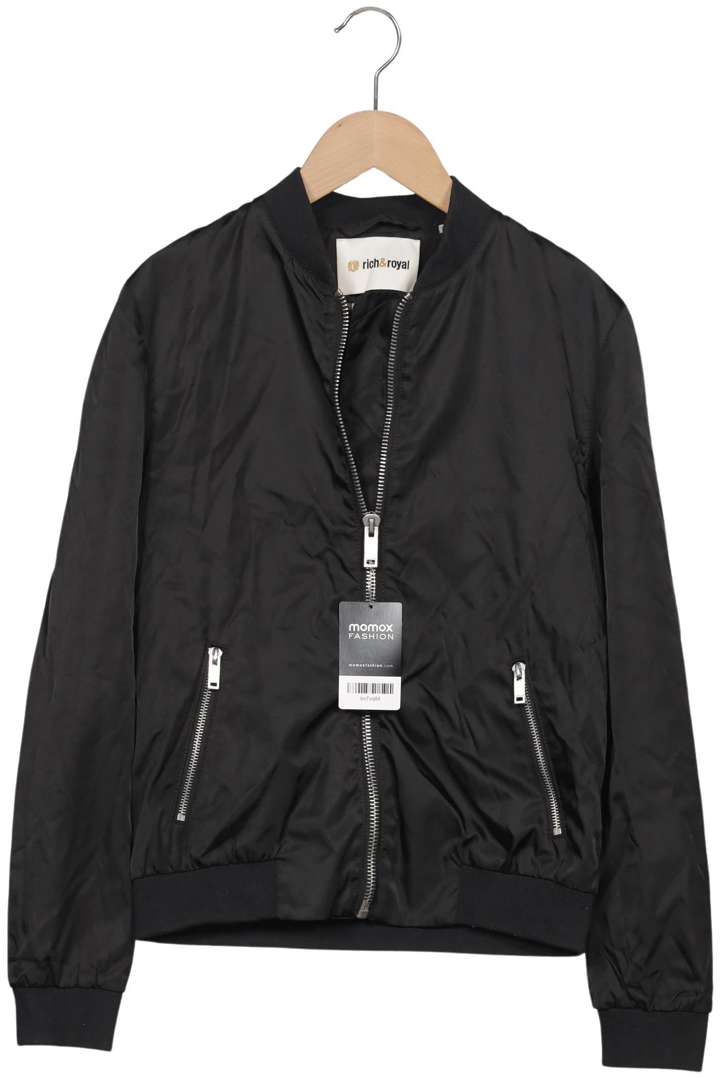 

Rich & Royal Damen Jacke, schwarz, Gr. 36
