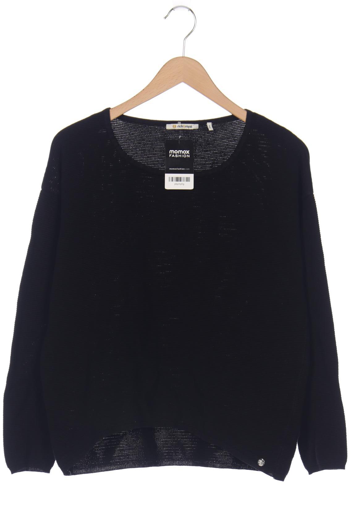 

Rich & Royal Damen Pullover, schwarz, Gr. 42