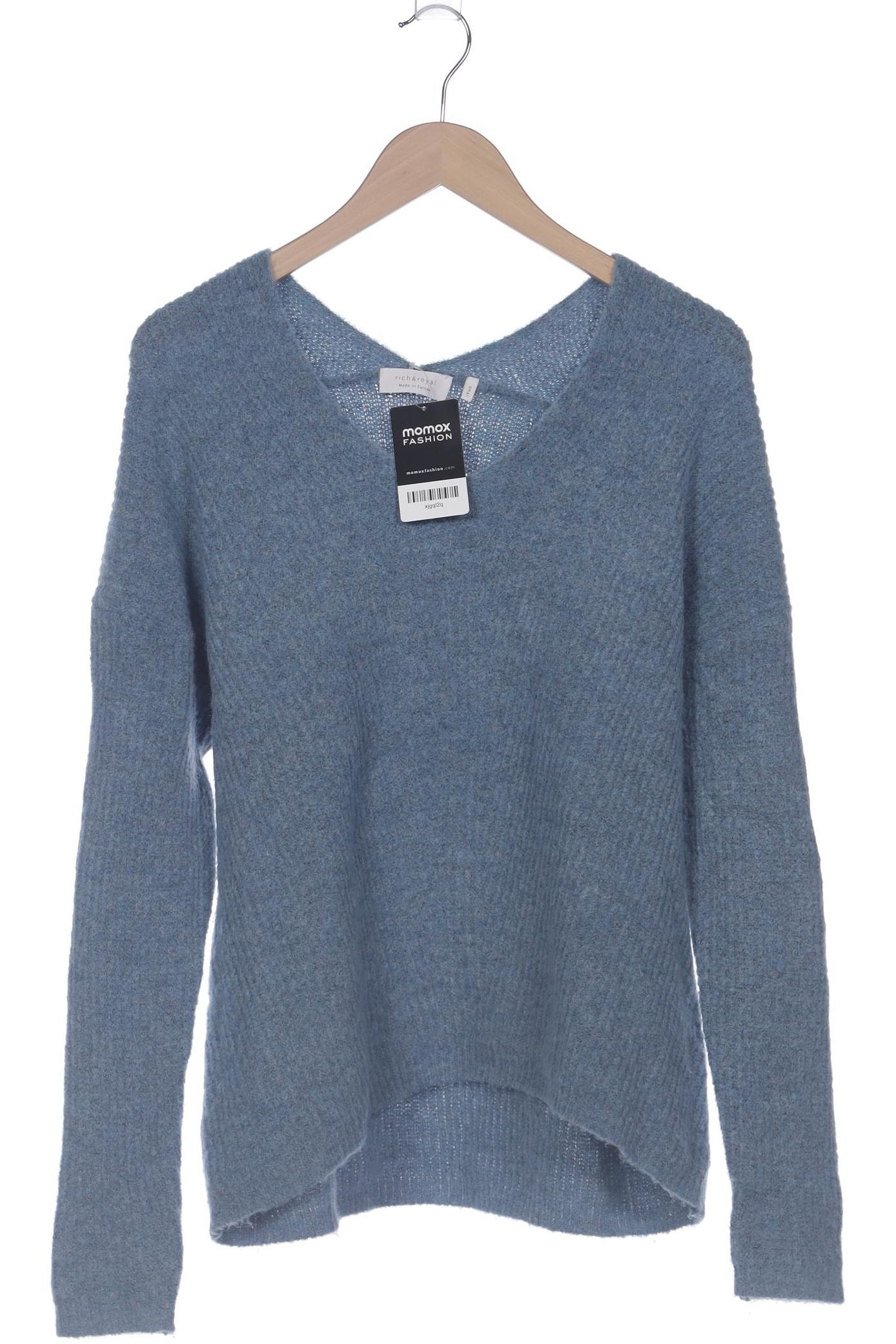 

Rich & Royal Damen Pullover, blau, Gr. 36