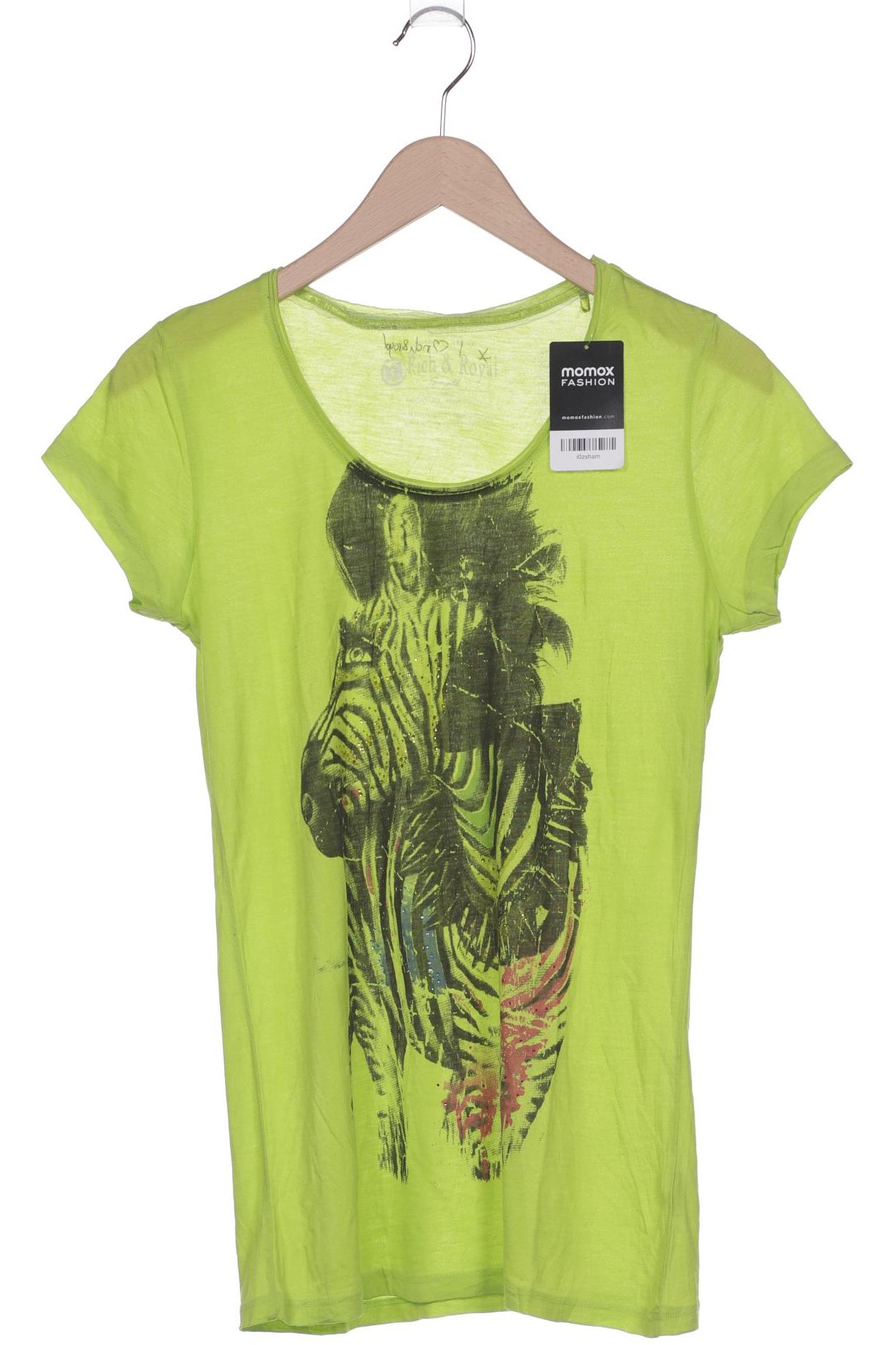 

Rich & Royal Damen T-Shirt, grün, Gr. 36