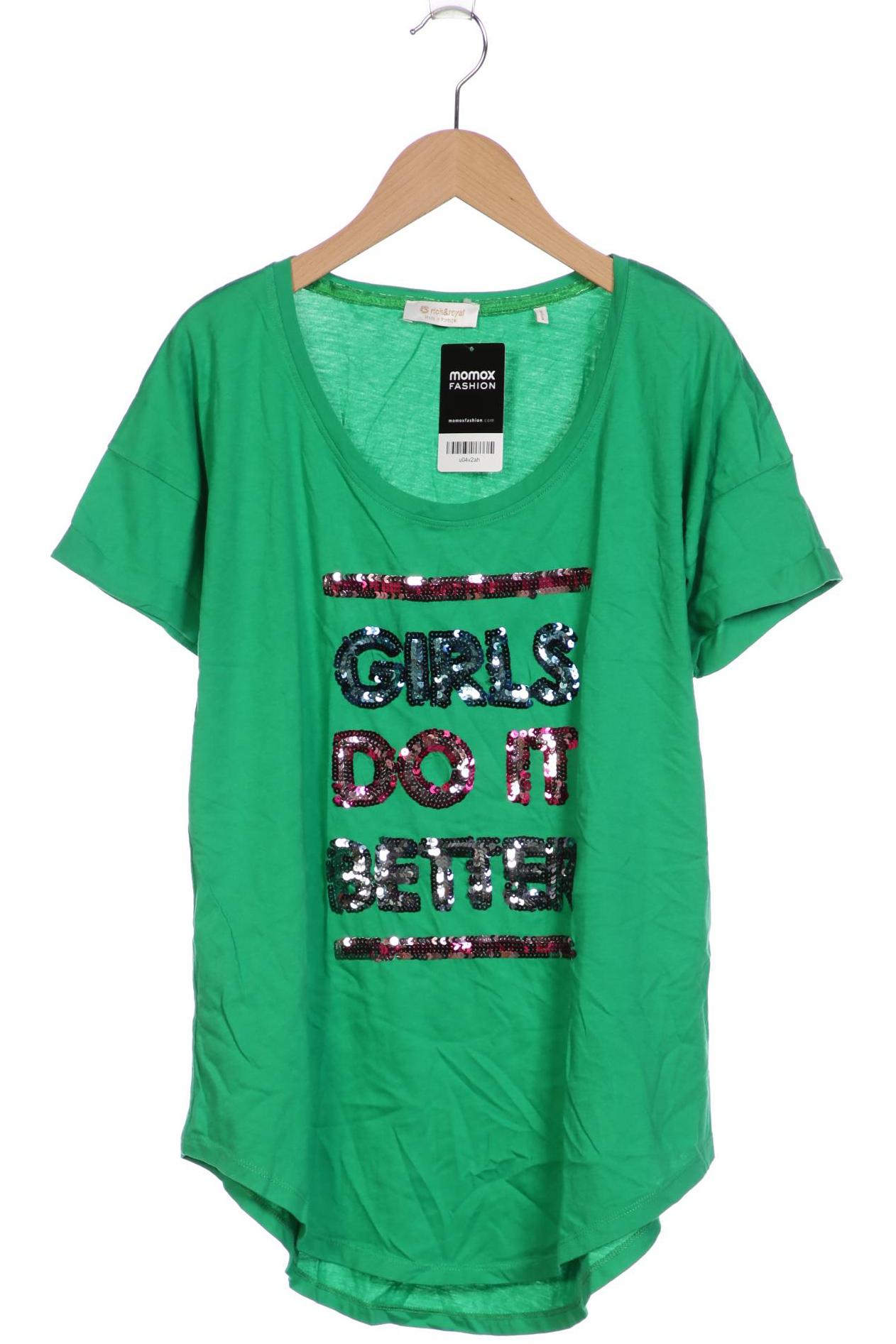 

Rich & Royal Damen T-Shirt, grün, Gr. 38