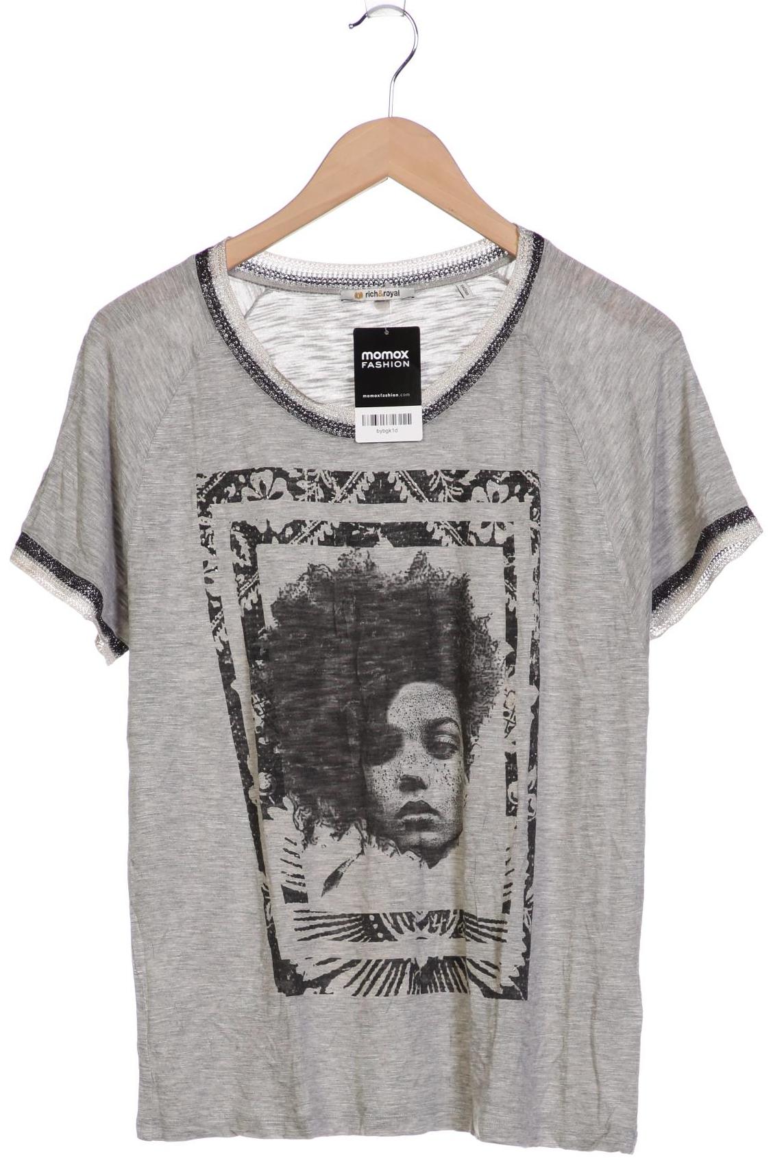 

Rich & Royal Damen T-Shirt, grau, Gr. 38