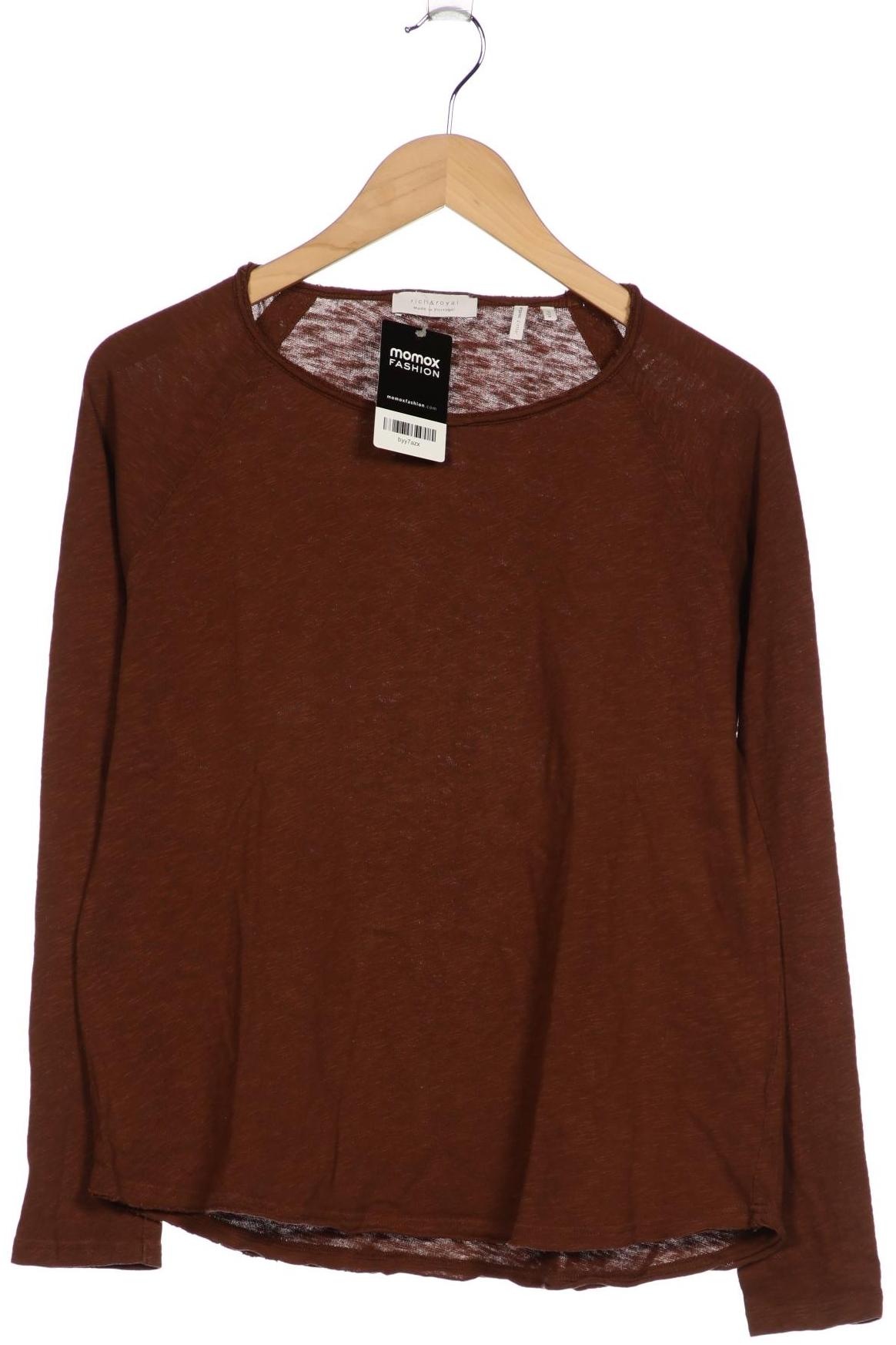 

Rich & Royal Damen Langarmshirt, braun, Gr. 42