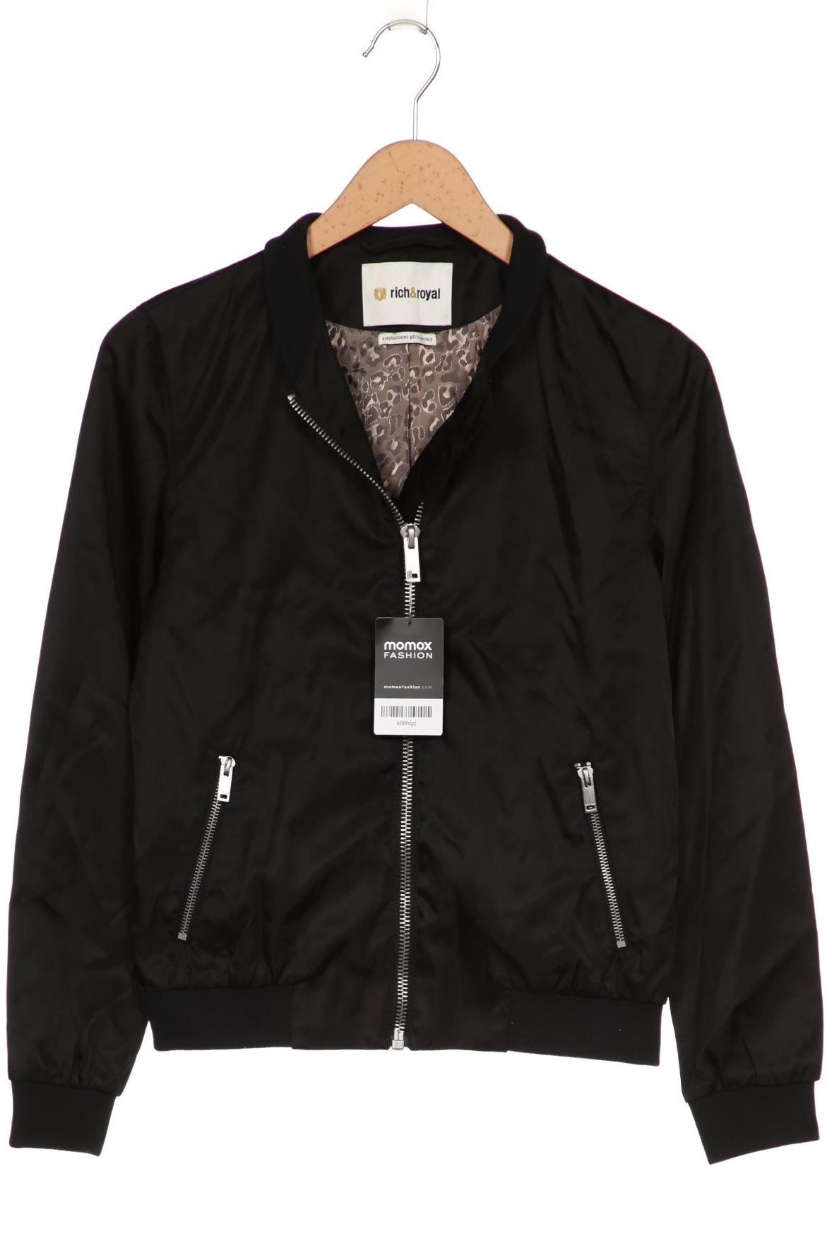 

Rich & Royal Damen Jacke, schwarz, Gr. 38