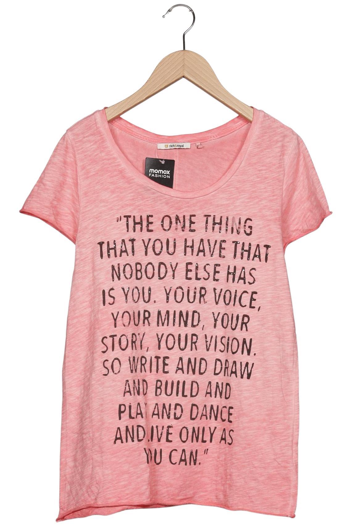 

Rich & Royal Damen T-Shirt, pink, Gr. 36